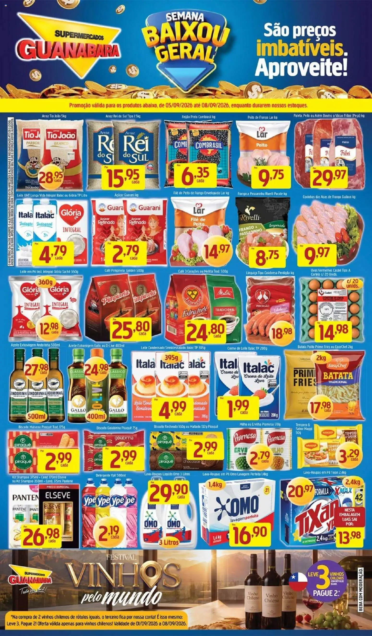 Pré-Visualização do folheto "Guanabara promoção" da loja Supermercados Guanabara válido a partir de 05/09/2026
