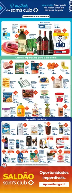 Pré-Visualização do folheto "Sam's Club - Ofertas da semana" da loja Sam's Club válido a partir de 30/07/2026