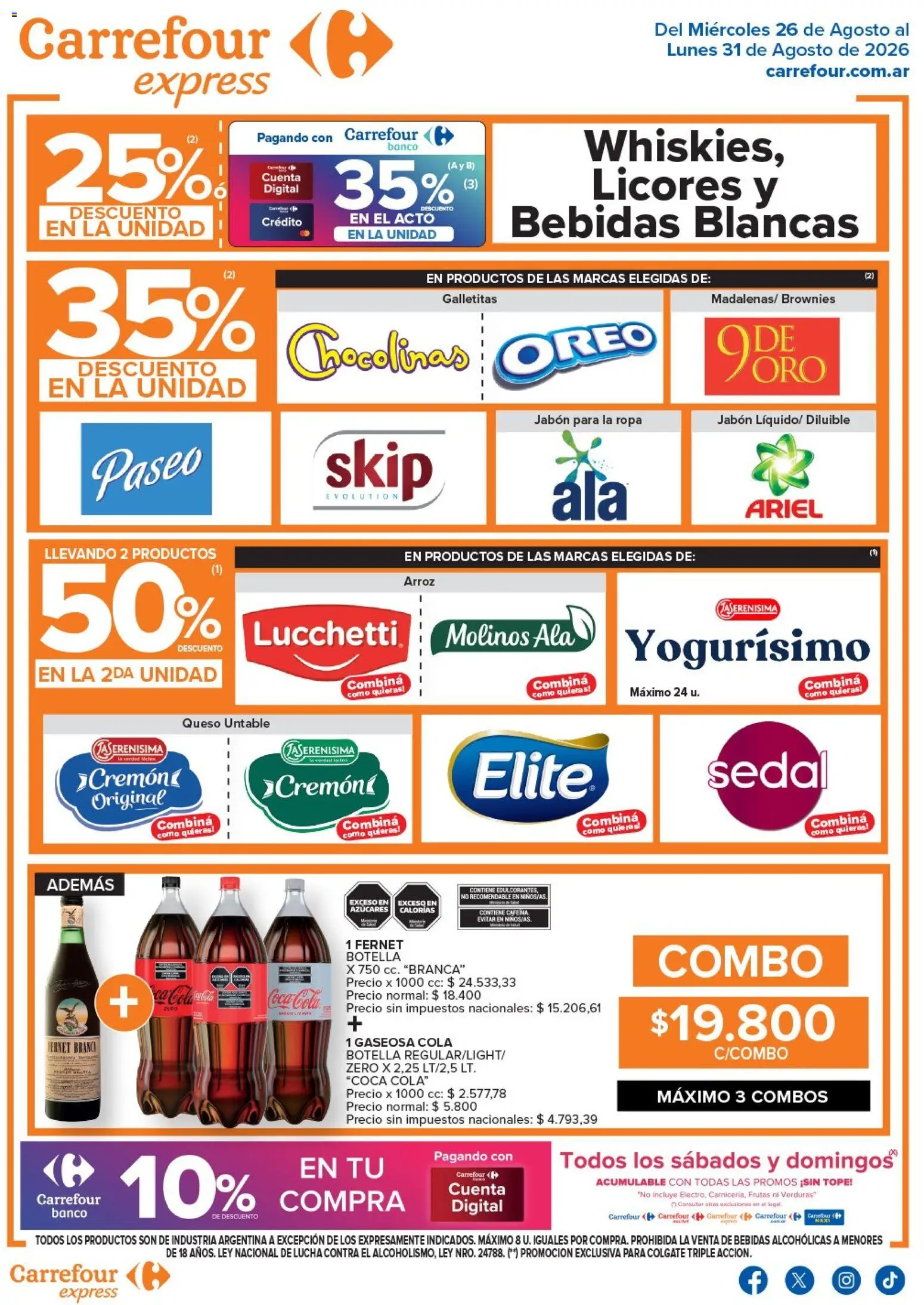 Vista previa del folleto de la tienda Carrefour válido desde el 26/08/2026 