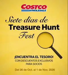 Vista previa las ofertas de la tienda Costco - Costco catálogo Teasure Hunt desde el 26/10/2026 
