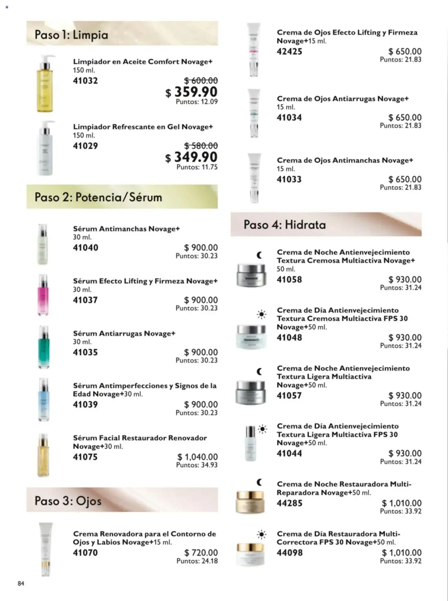 Vista previa las ofertas de la tienda Oriflame - Oriflame campaña 9 2026 desde el 20/06/2026 - Crema, Aceite, Serum, Contorno de ojos, Contorno, Limpiador