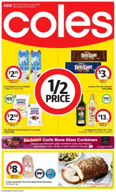 Preview of catalogue Coles catalogue from shop Coles valid 29/07/2026