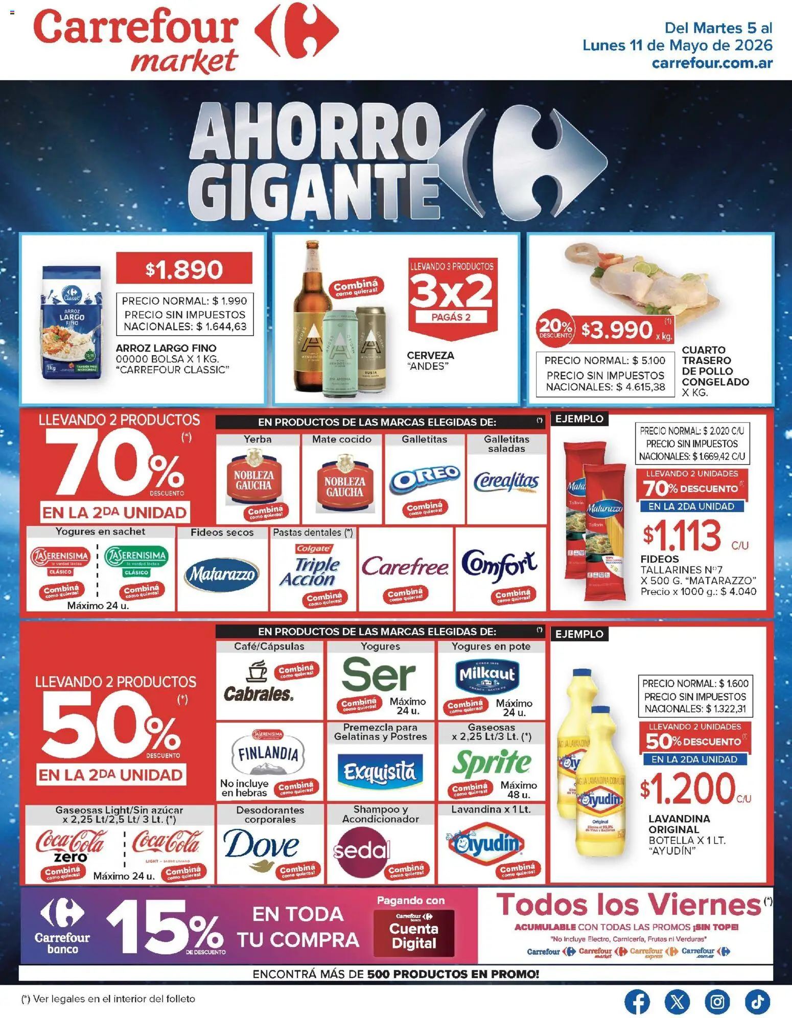 Vista previa del folleto de la tienda Carrefour Market válido desde el 05/05/2026 