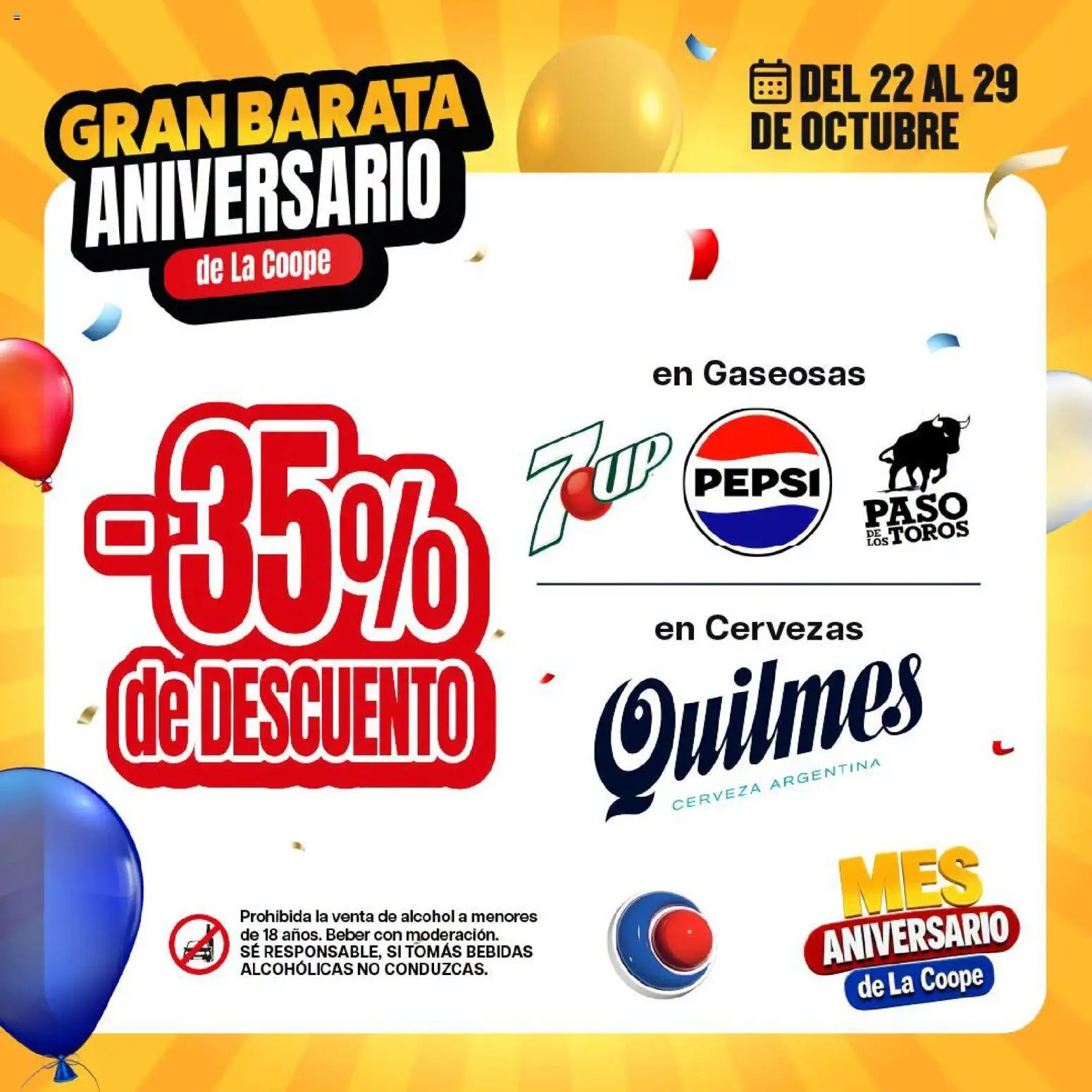 Vista previa del folleto de la tienda Cooperativa Obrera válido desde el 22/10/2026 