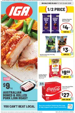Preview of catalogue IGA catalogue QLD from shop IGA valid 19/08/2026