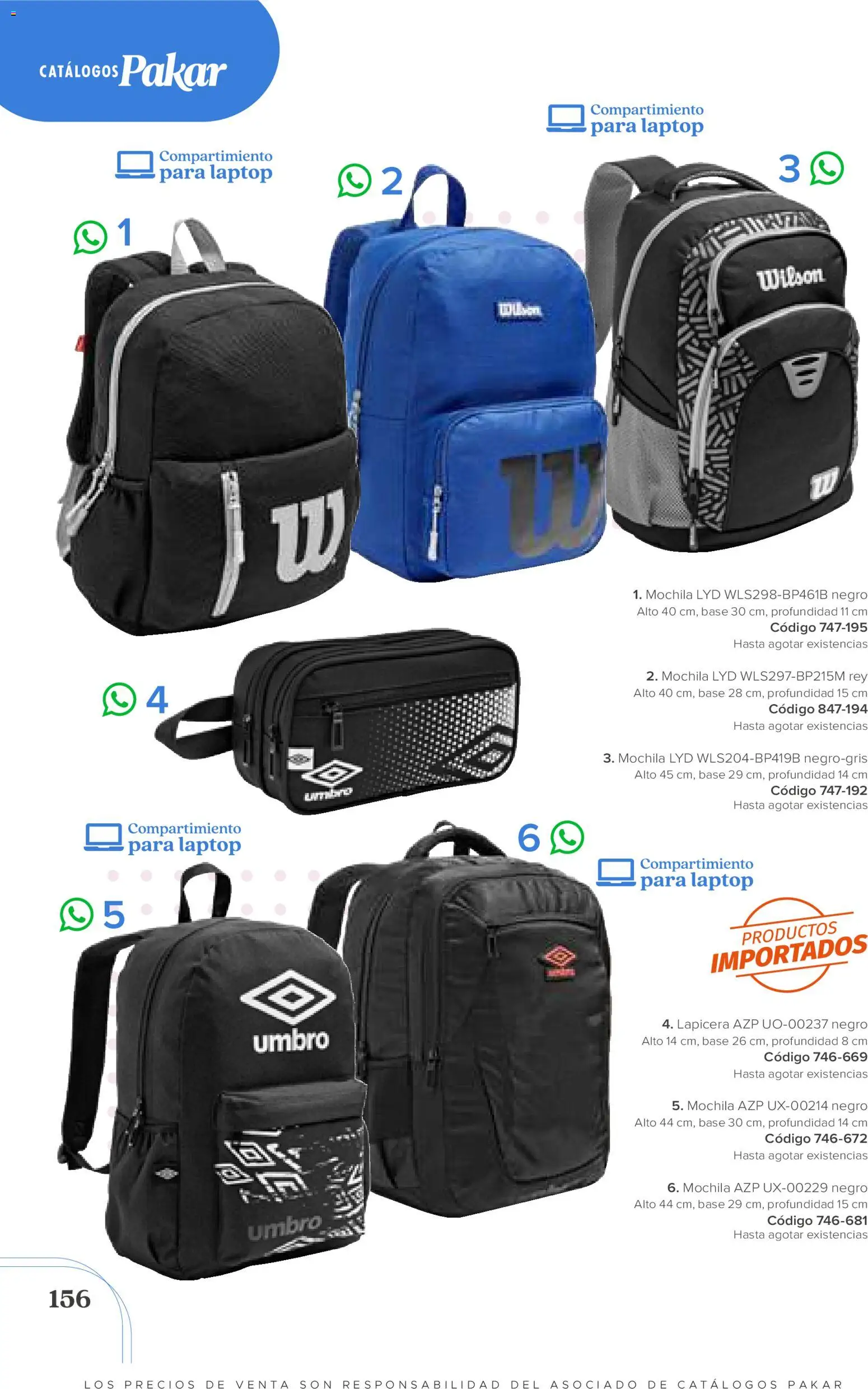 Vista previa las ofertas de la tienda SC Pakar - SC Pakar catálogo Ropa desde el 31/07/2026 