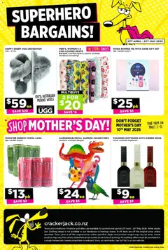 Preview of catalogue Crackerjack catalogue from shop Crackerjack valid 23 Apr 2026