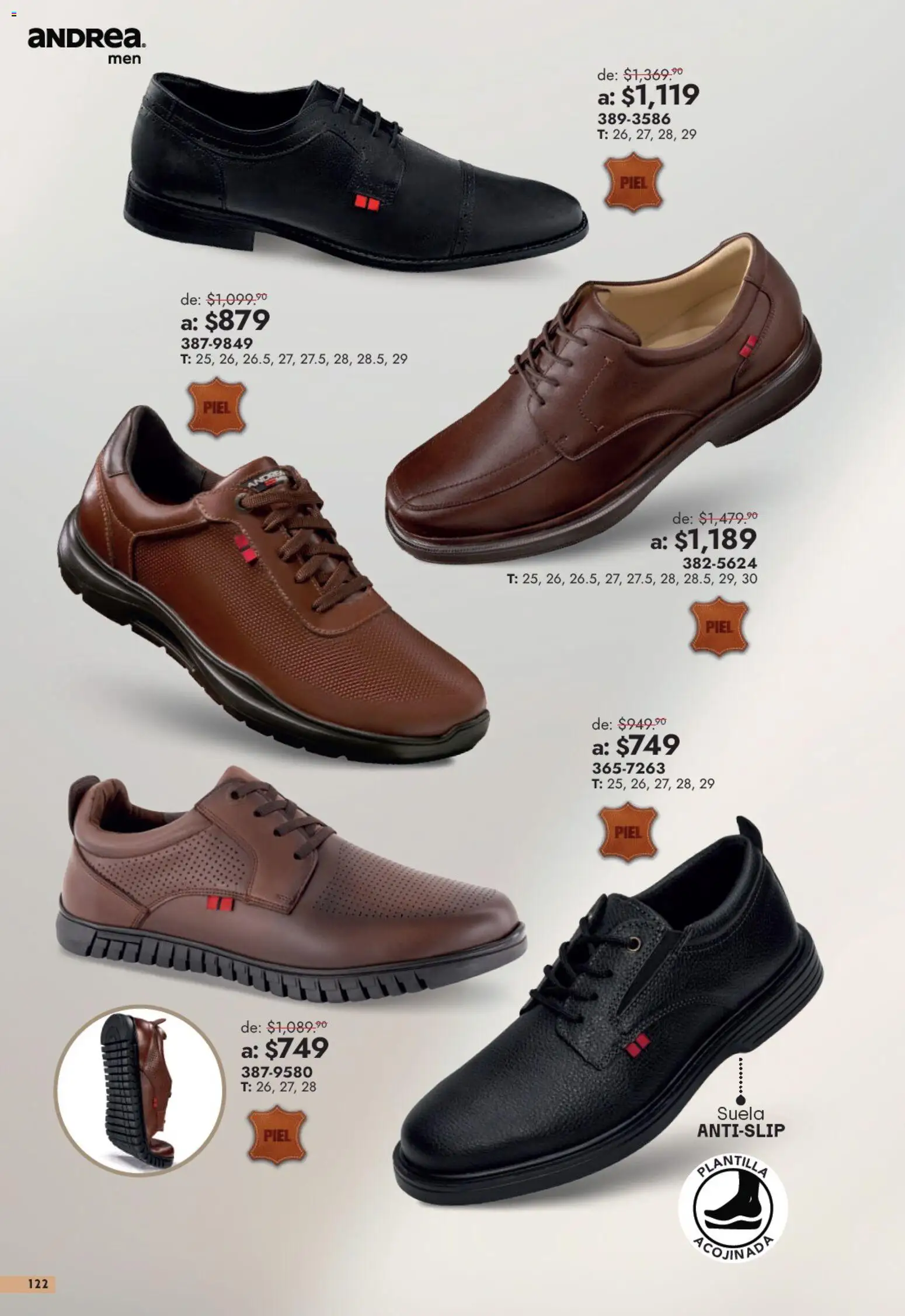 Vista previa las ofertas de la tienda Andrea - Andrea catálogo Outlet desde el 13/09/2026 