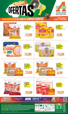 Pré-Visualização do folheto "Atacadão ofertas - RJ" da loja Atacadão válido a partir de 15/06/2026