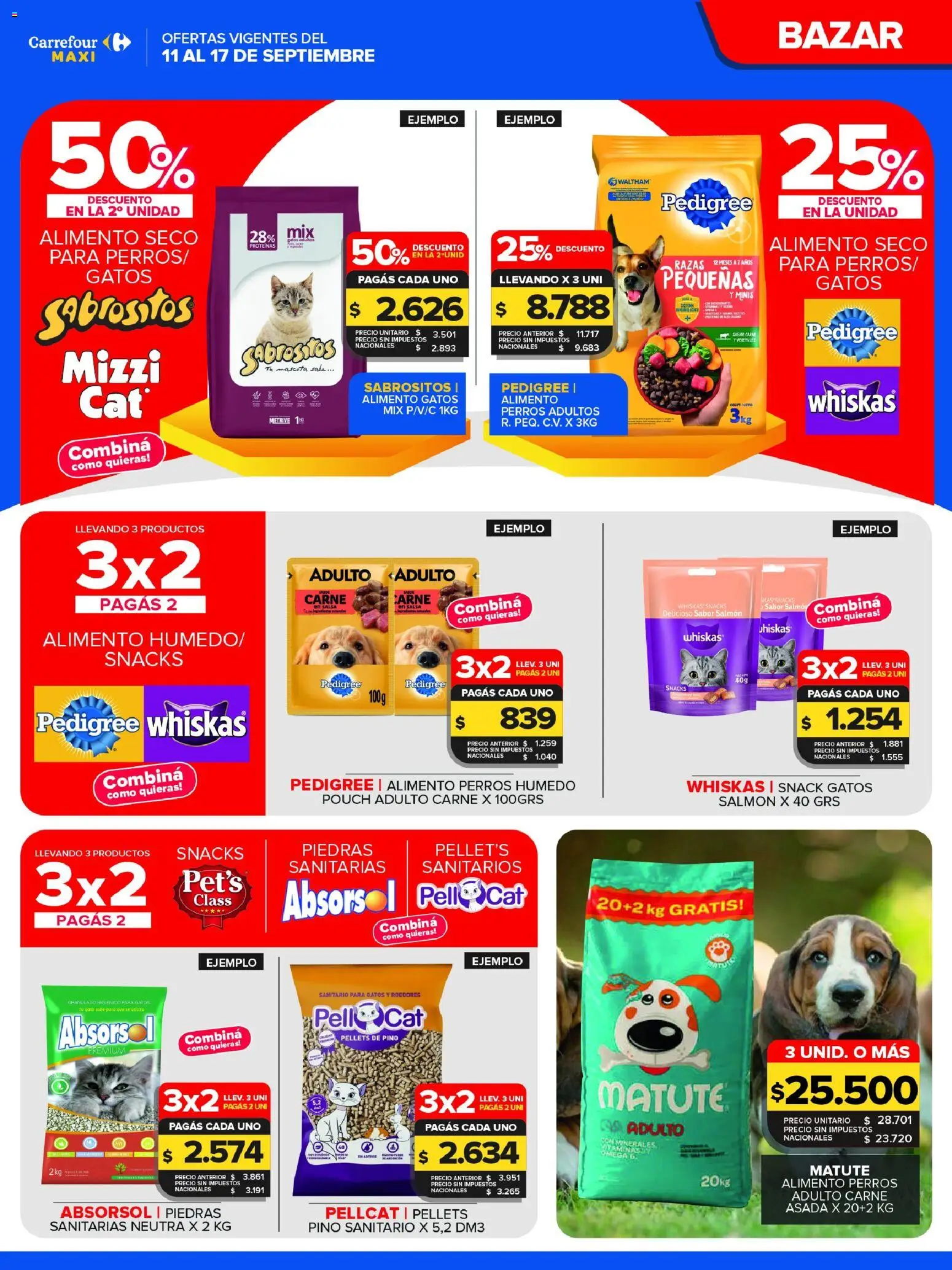 Vista previa del folleto de la tienda Carrefour Maxi válido desde el 11/09/2026 