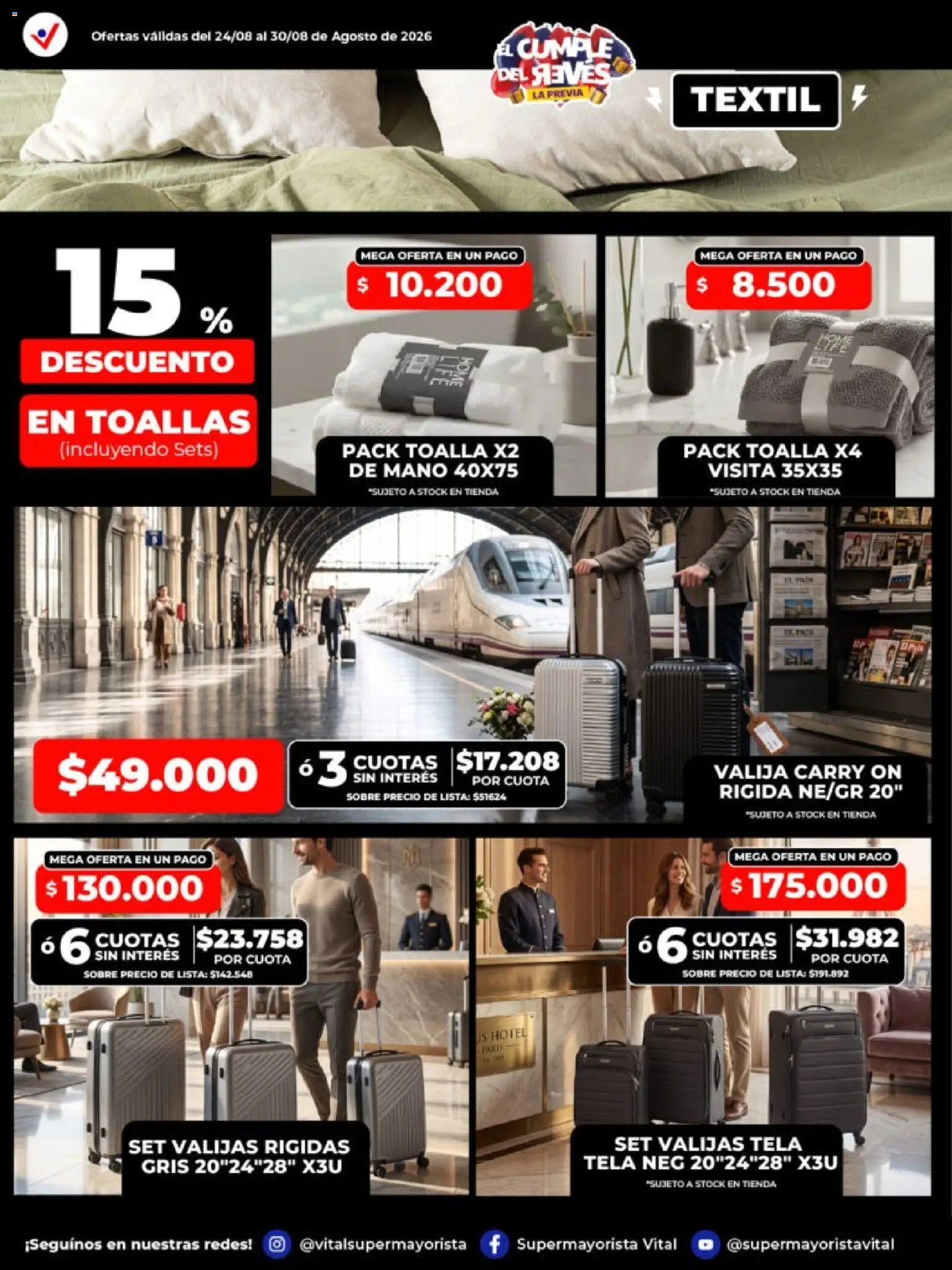 Vista previa del folleto de la tienda Vital válido desde el 24/08/2026 