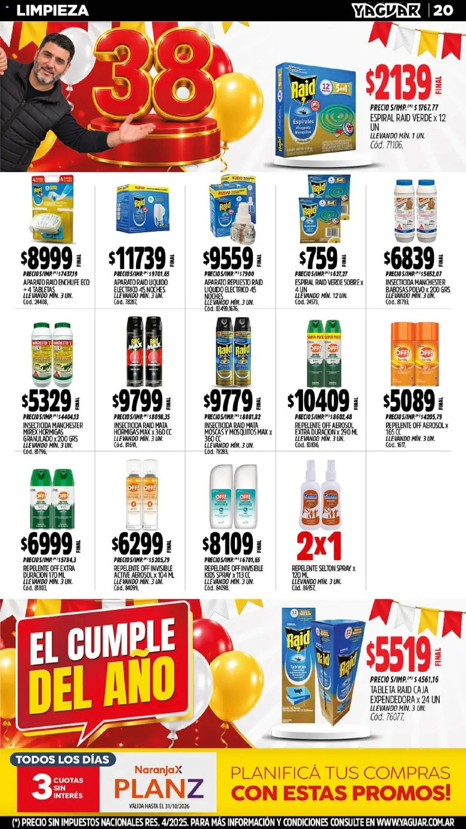 Vista previa del folleto de la tienda Yaguar válido desde el 12/10/2026 