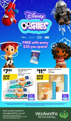 Preview of catalogue Woolworths catalogue from shop Woolworths valid 20 Jul 2026