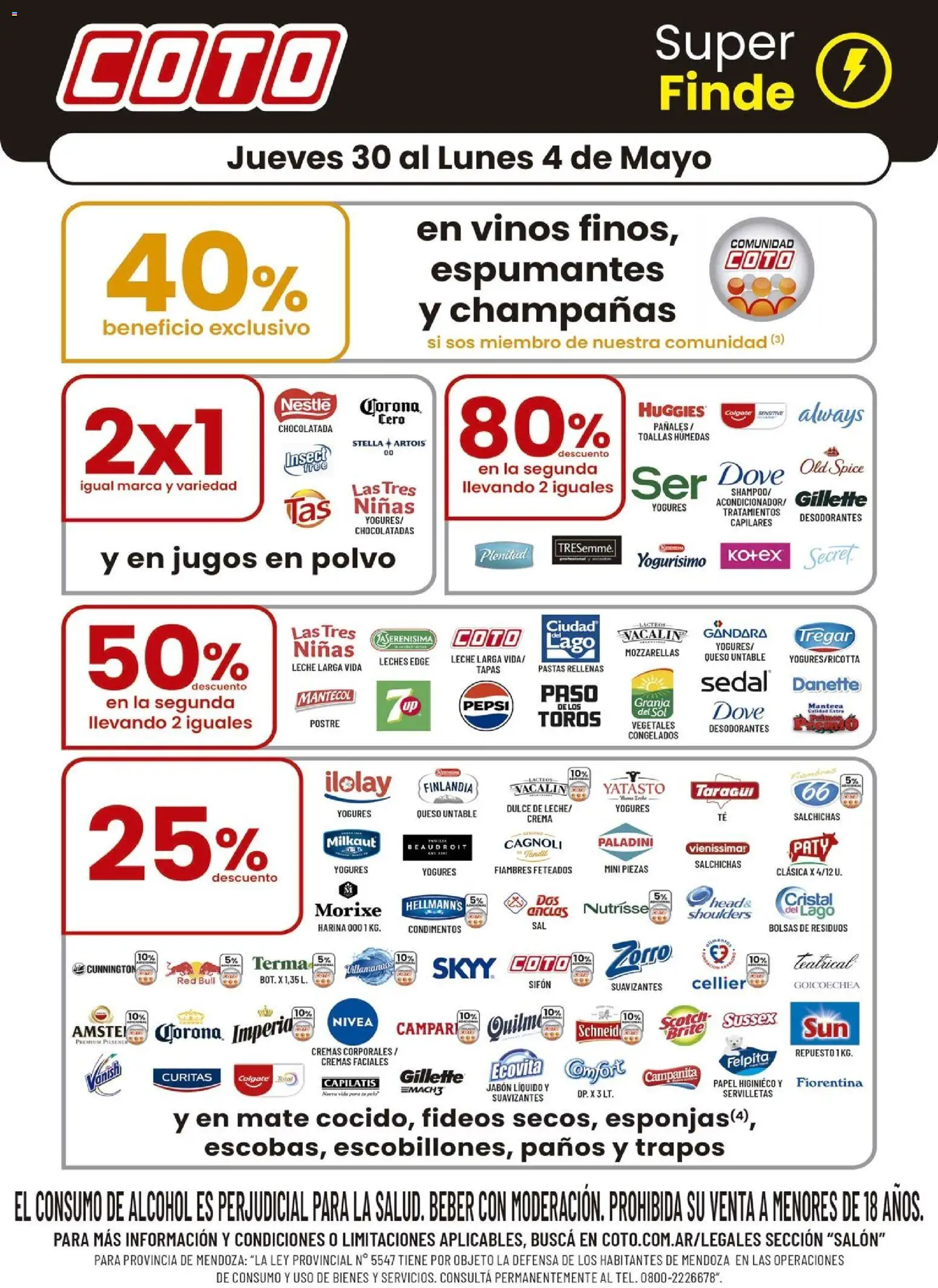 Vista previa del folleto de la tienda Coto válido desde el 30/04/2026 