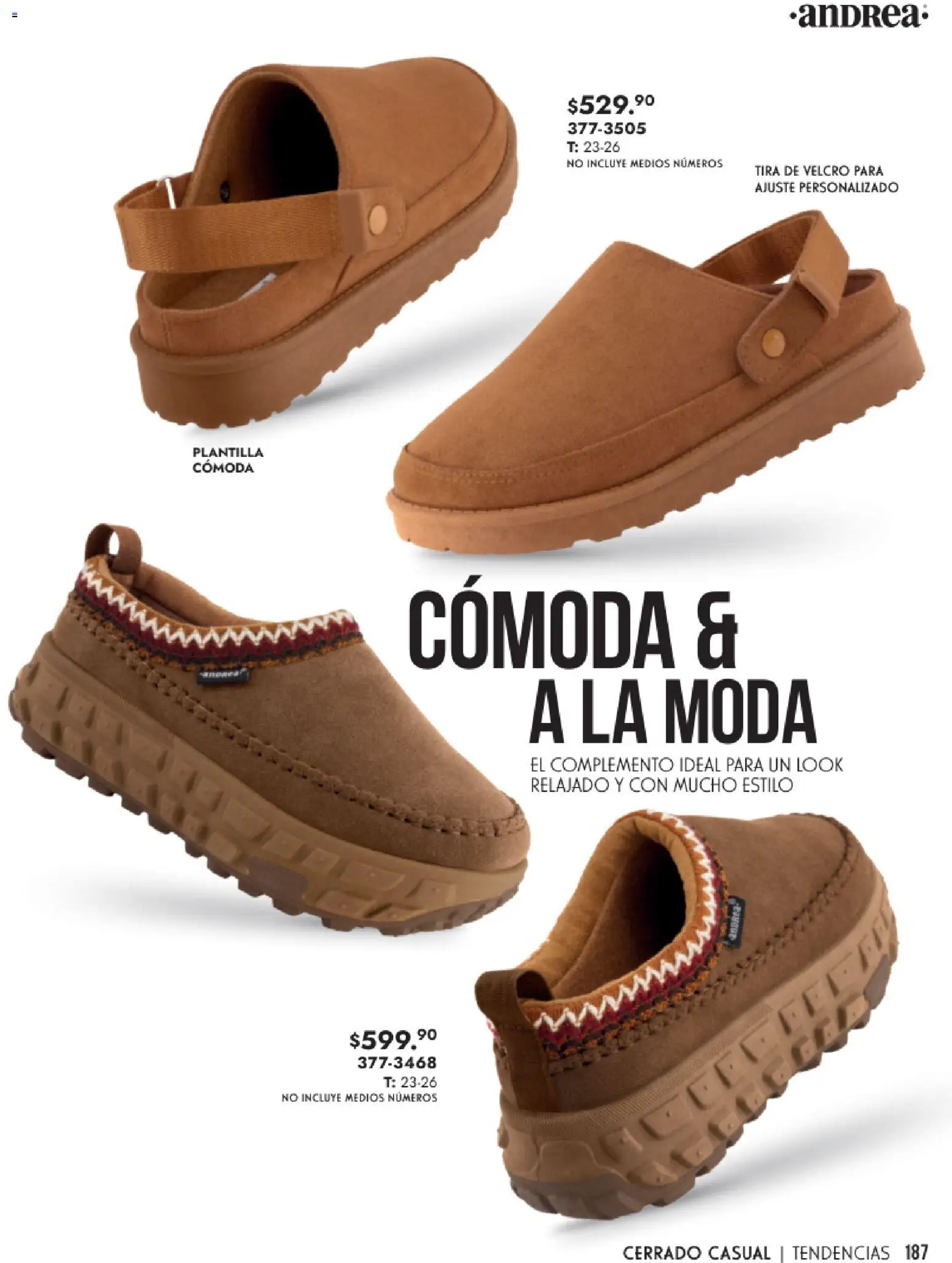 Vista previa las ofertas de la tienda Andrea - Catálogo Calzado Dama desde el 25/01/2026 