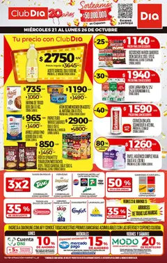 Vista previa del folleto de la tienda Dia válido desde el 21/10/2026 