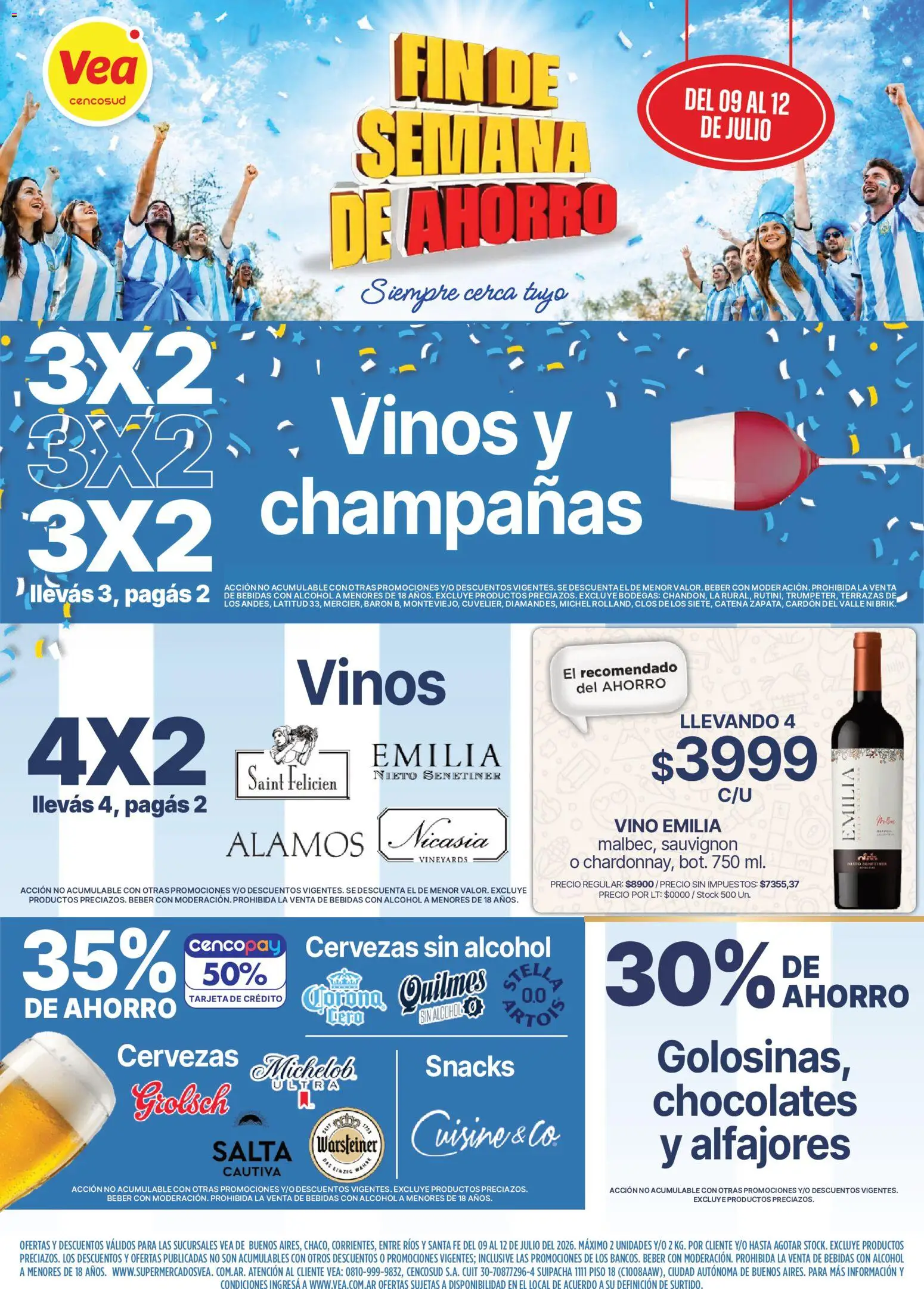 Vista previa del folleto de la tienda Vea válido desde el 09/07/2026 