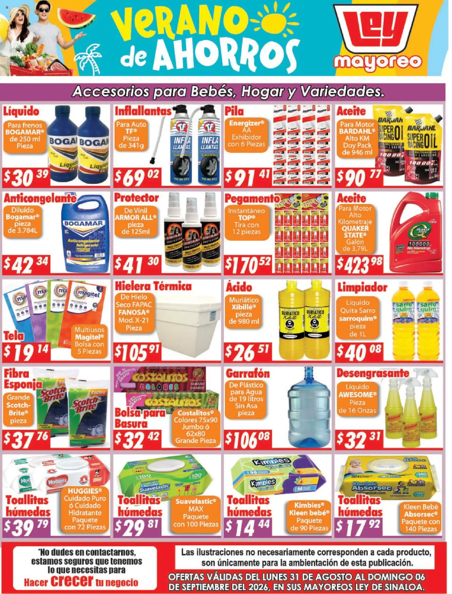 Vista previa las ofertas de la tienda Casa Ley - Casa Ley folleto Sinaloa desde el 31/08/2026 