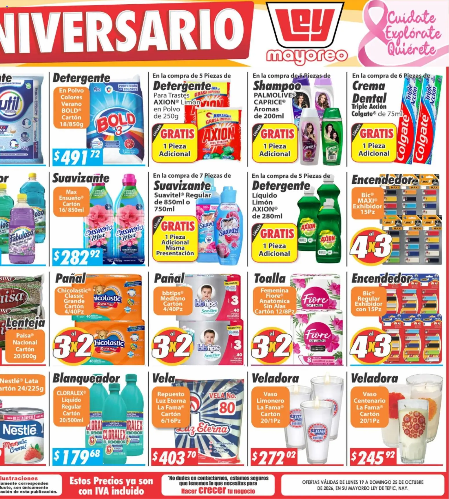 Vista previa las ofertas de la tienda Casa Ley - Casa Ley folleto Tepic desde el 19/10/2026 