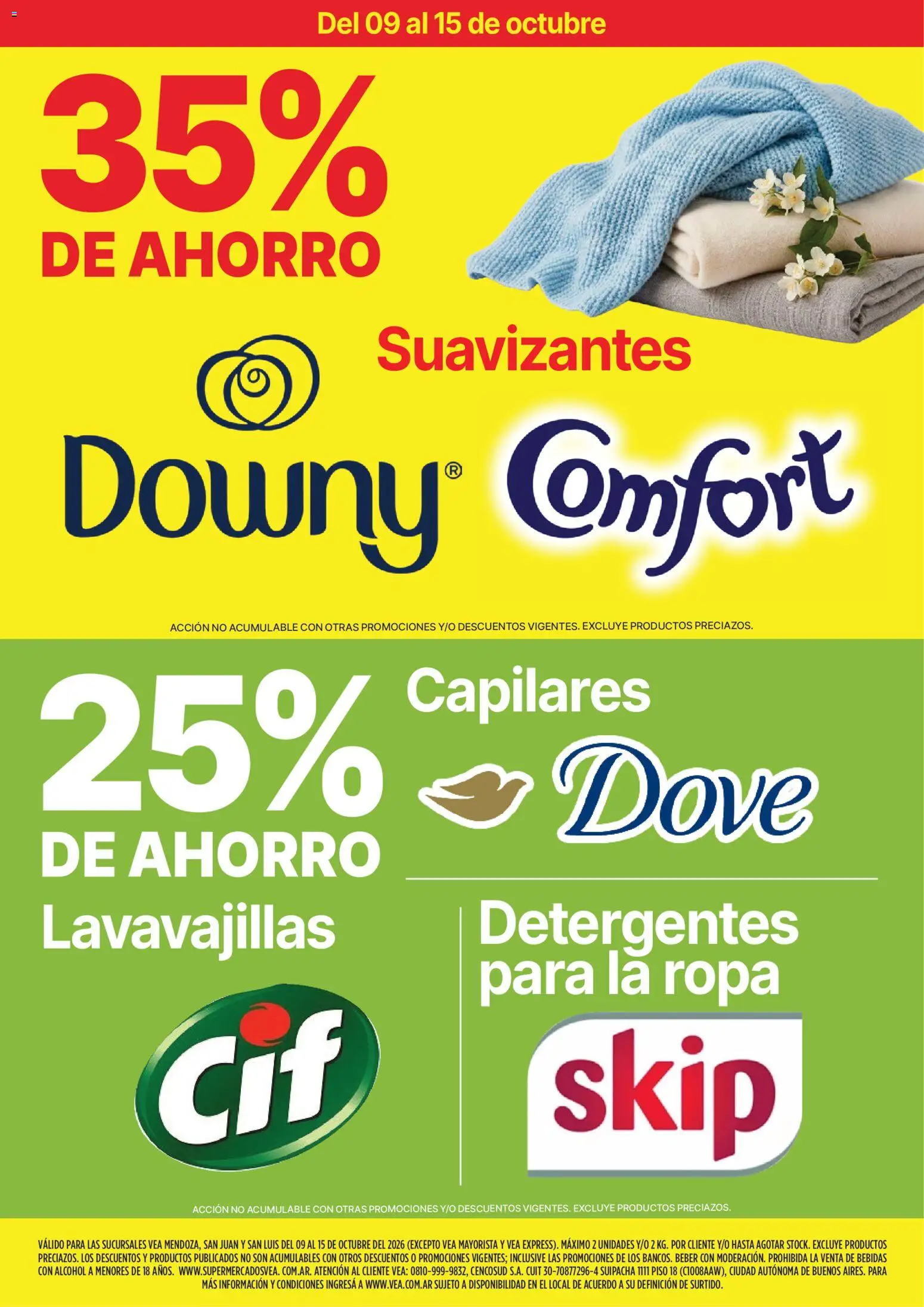 Vista previa del folleto de la tienda Vea válido desde el 09/10/2026 