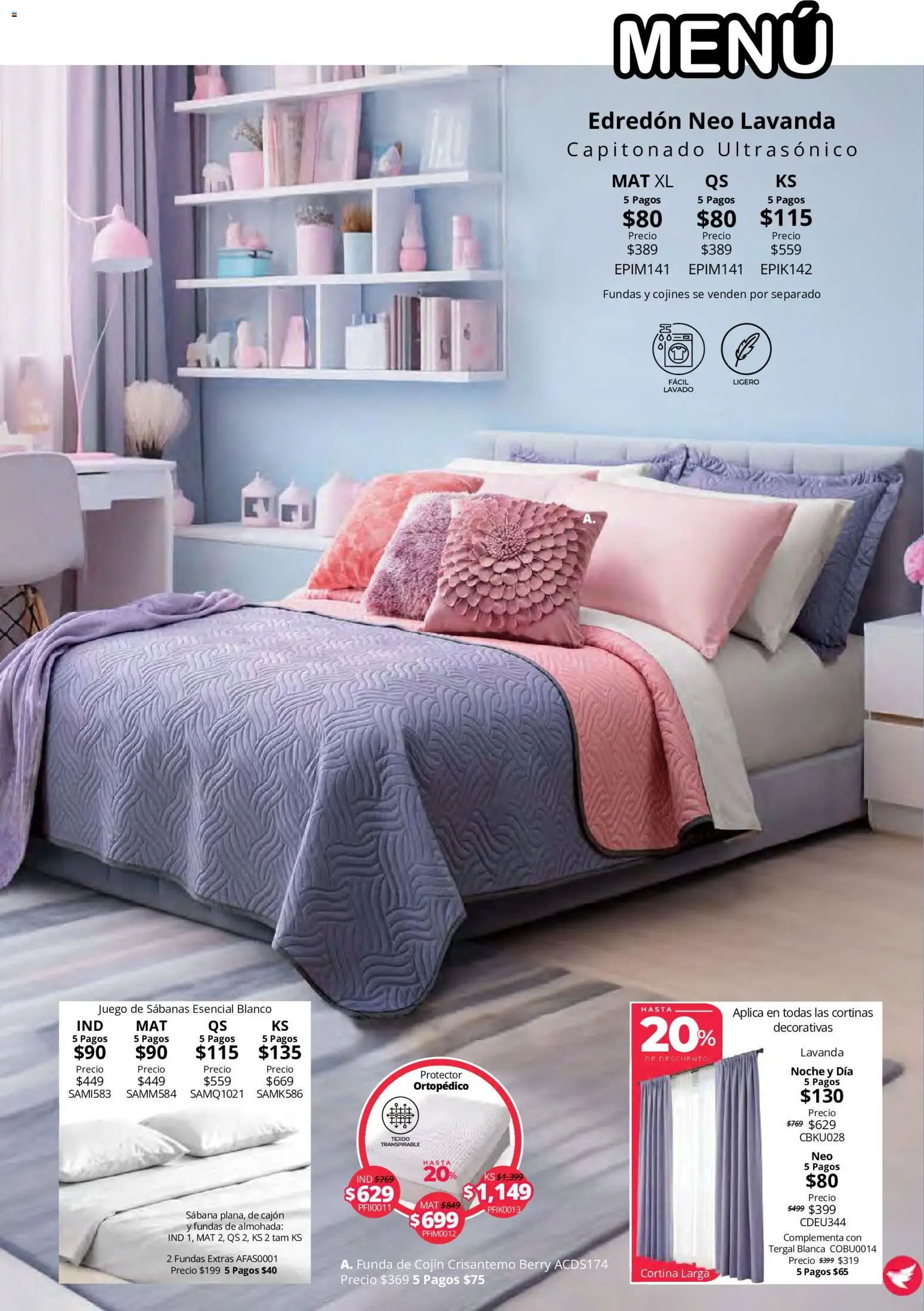 Vista previa las ofertas de la tienda Colchas Concord - Colchas Concord catálogo desde el 15/10/2026 