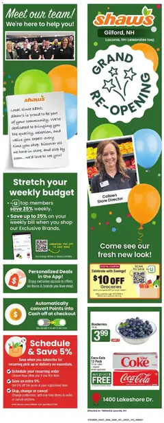 Ad Preview of Shaw's Shaw's Grand Opening from 07/10/2026