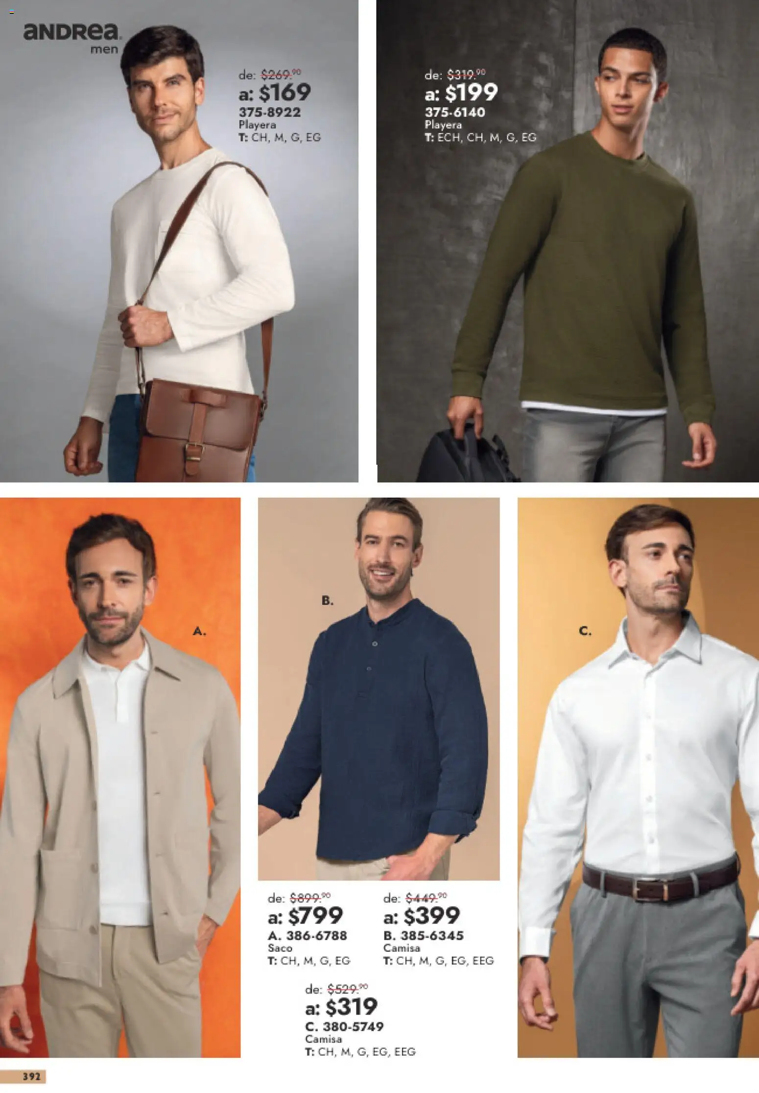 Vista previa las ofertas de la tienda Andrea - Andrea catálogo Outlet desde el 26/07/2026 