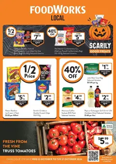 Preview of catalogue Foodworks catalogue Local QLD from shop Foodworks valid 21/10/2026