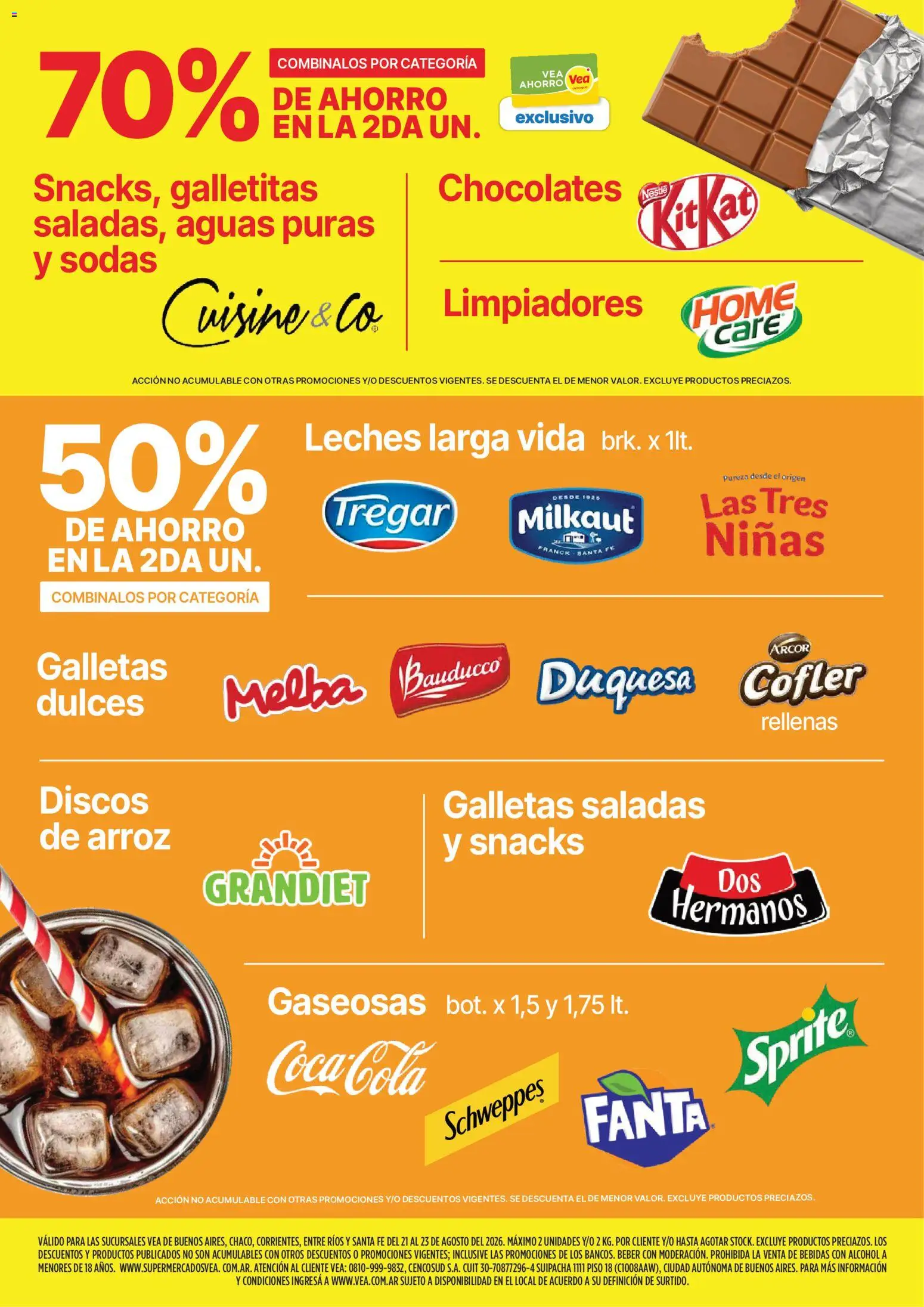 Vista previa del folleto de la tienda Vea válido desde el 21/08/2026 