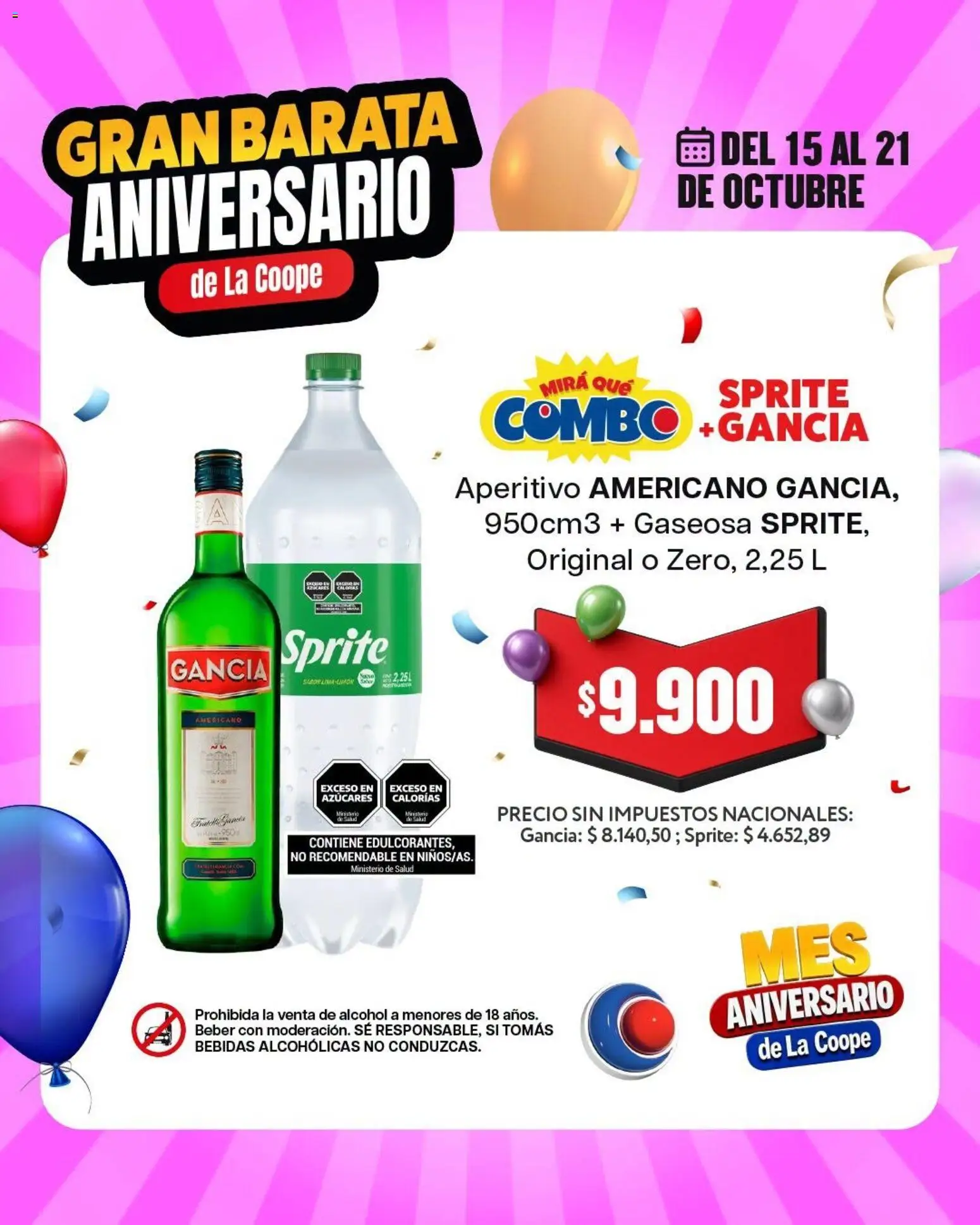 Vista previa del folleto de la tienda Cooperativa Obrera válido desde el 15/10/2026 