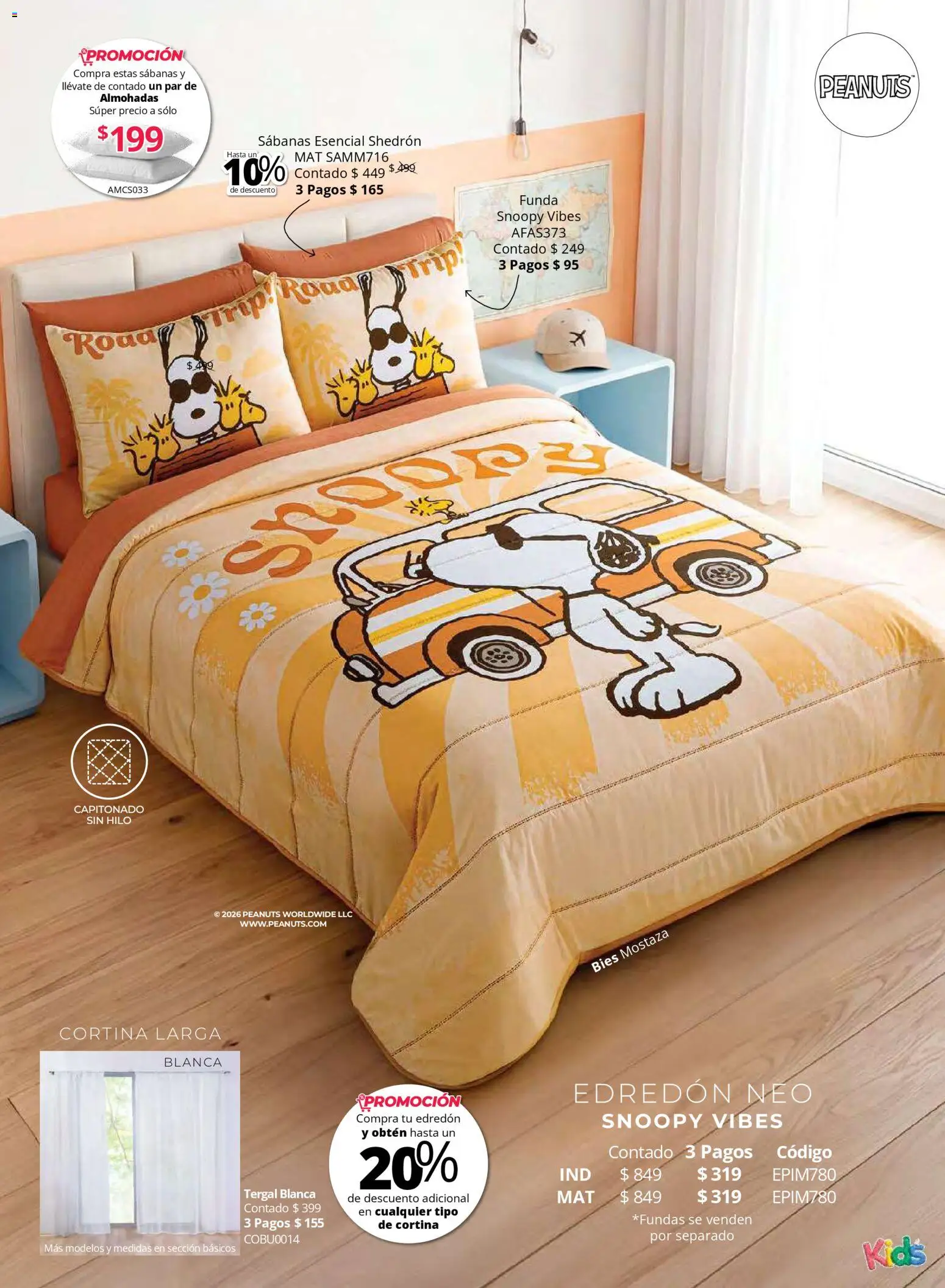 Vista previa las ofertas de la tienda Colchas Concord - Colchas Concord catálogo Kids desde el 01/05/2026 - Sabanas, Funda, Mostaza