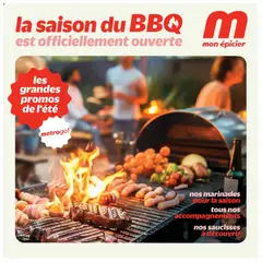 Preview of leaflet Metro circulaire - La saison du BBQ from shop Metro is valid from Apr 23, 2026