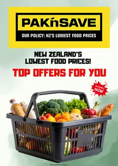 Preview of catalogue PAK’nSAVE catalogue from shop PAK’nSAVE valid 18 May 2026