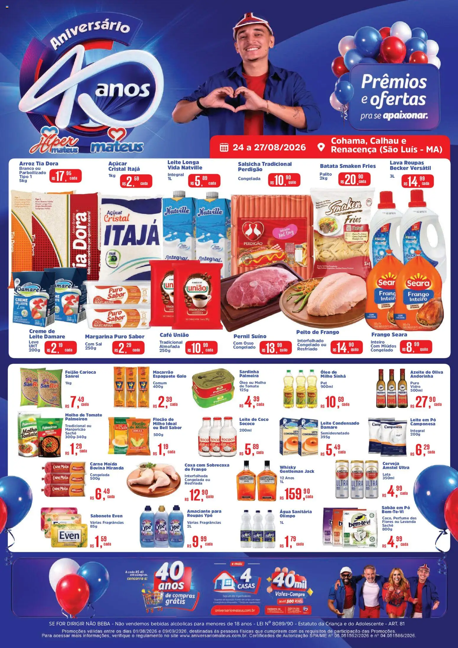 Pré-Visualização do folheto "Mateus - Ofertas da semana" da loja Mateus válido a partir de 24/08/2026