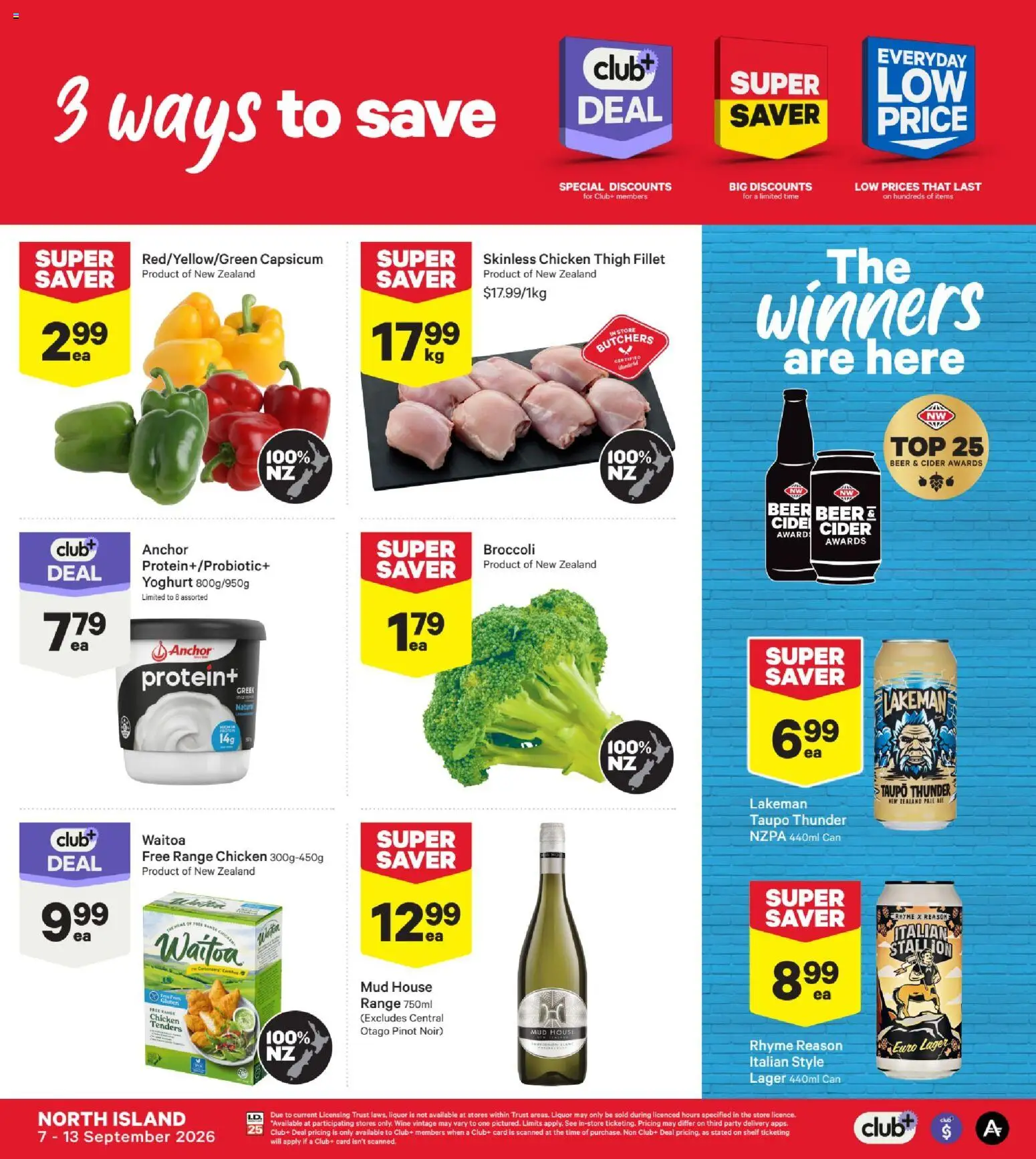 Preview of catalogue New World catalogue from shop New World valid 7 Sept 2026