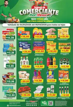 Pré-Visualização do folheto "Mart Minas ofertas Segunda do Comerciante" da loja Mart Minas válido a partir de 04/05/2026