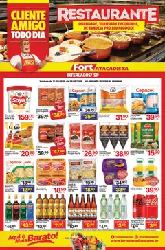Pré-Visualização do folheto "Fort Atacadista ofertas Food Service" da loja Fort Atacadista válido a partir de 31/08/2026