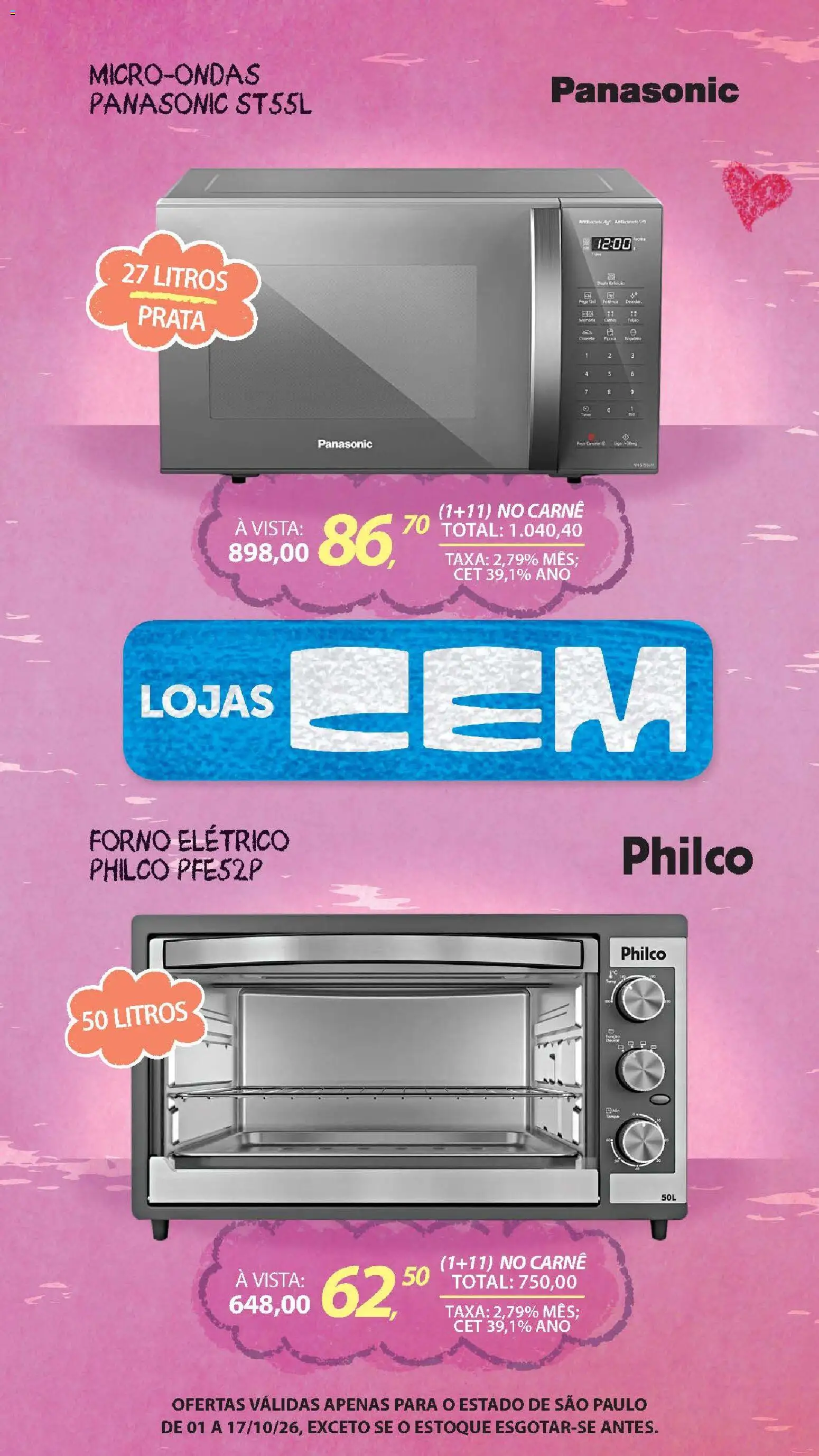 Ofertas Lojas Cem até 17/10/2026. - Página 71