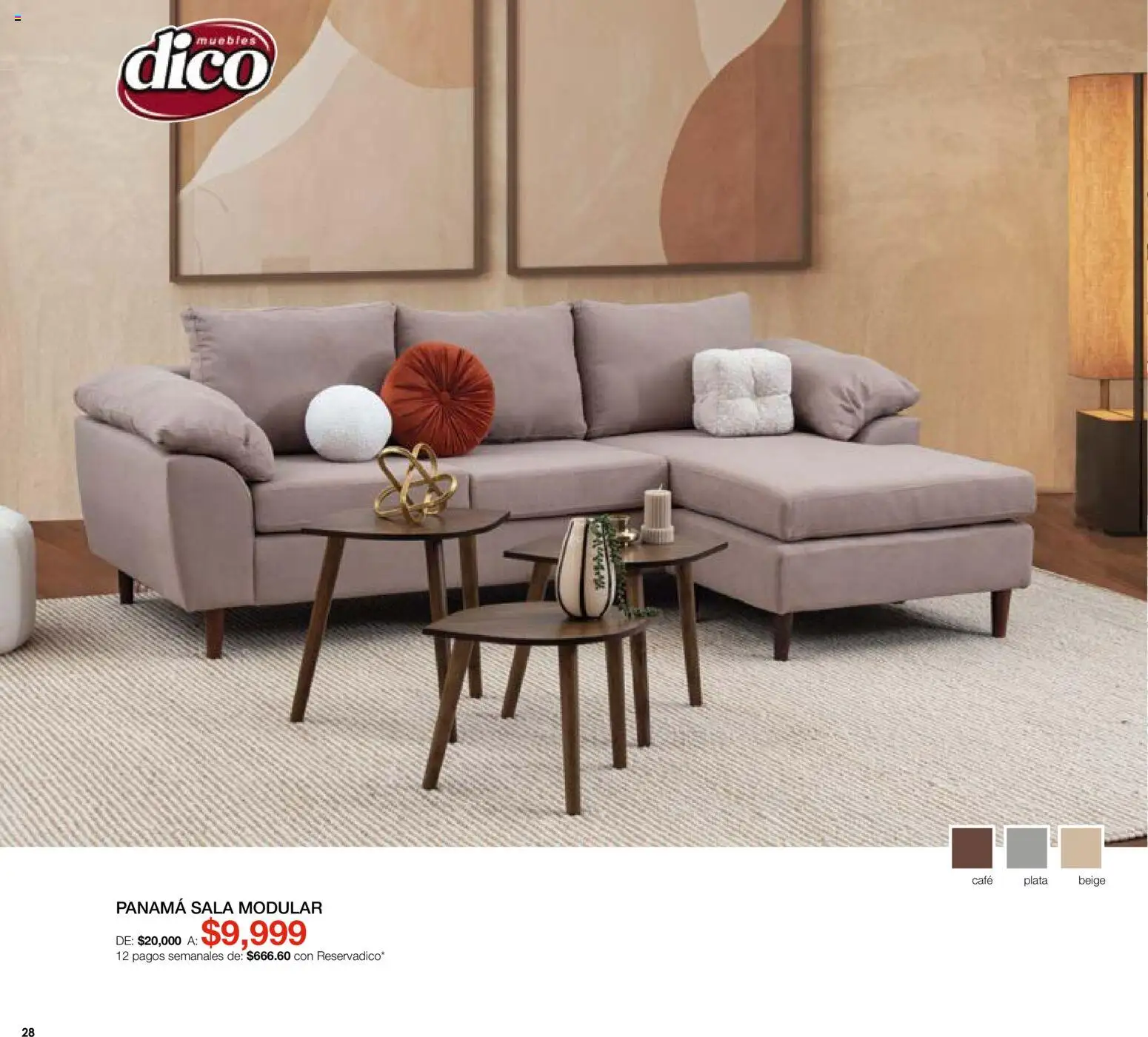Vista previa las ofertas de la tienda Muebles Dico - Muebles Dico catálogo desde el 01/08/2026 