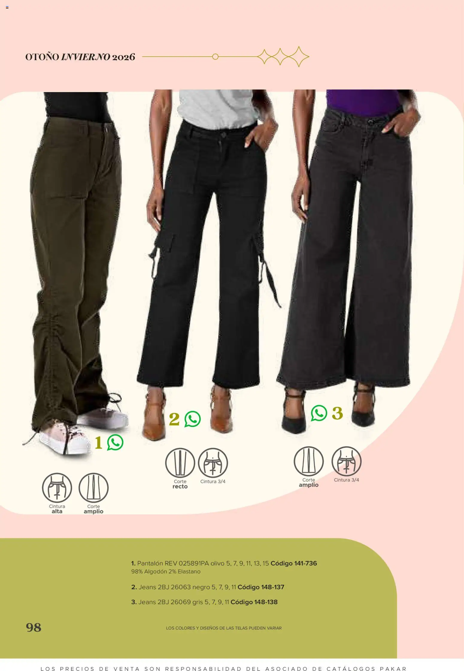 Vista previa las ofertas de la tienda SC Pakar - SC Pakar catálogo Ropa desde el 31/07/2026 