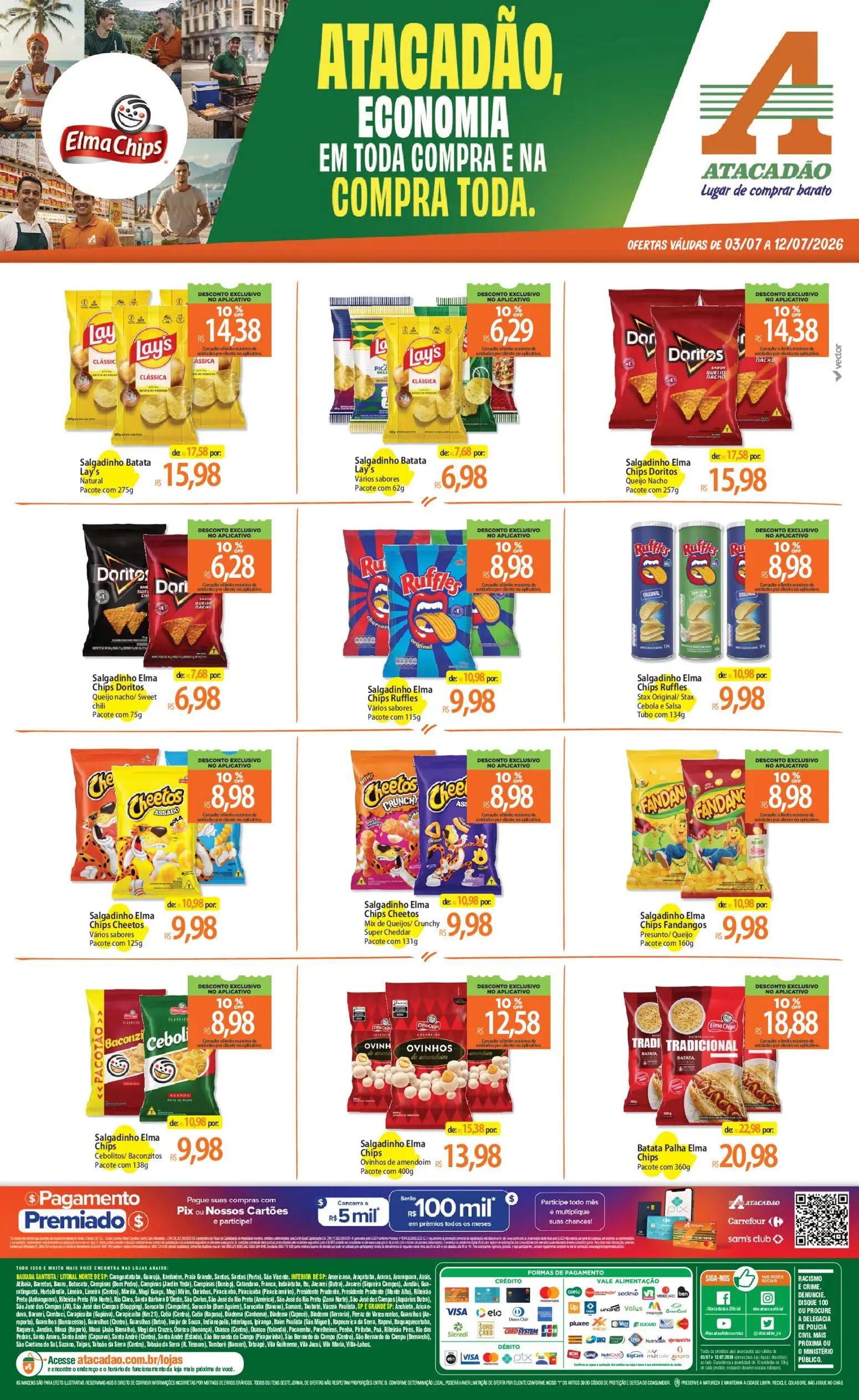 Pré-Visualização do folheto "Atacadão ofertas - SP" da loja Atacadão válido a partir de 03/07/2026