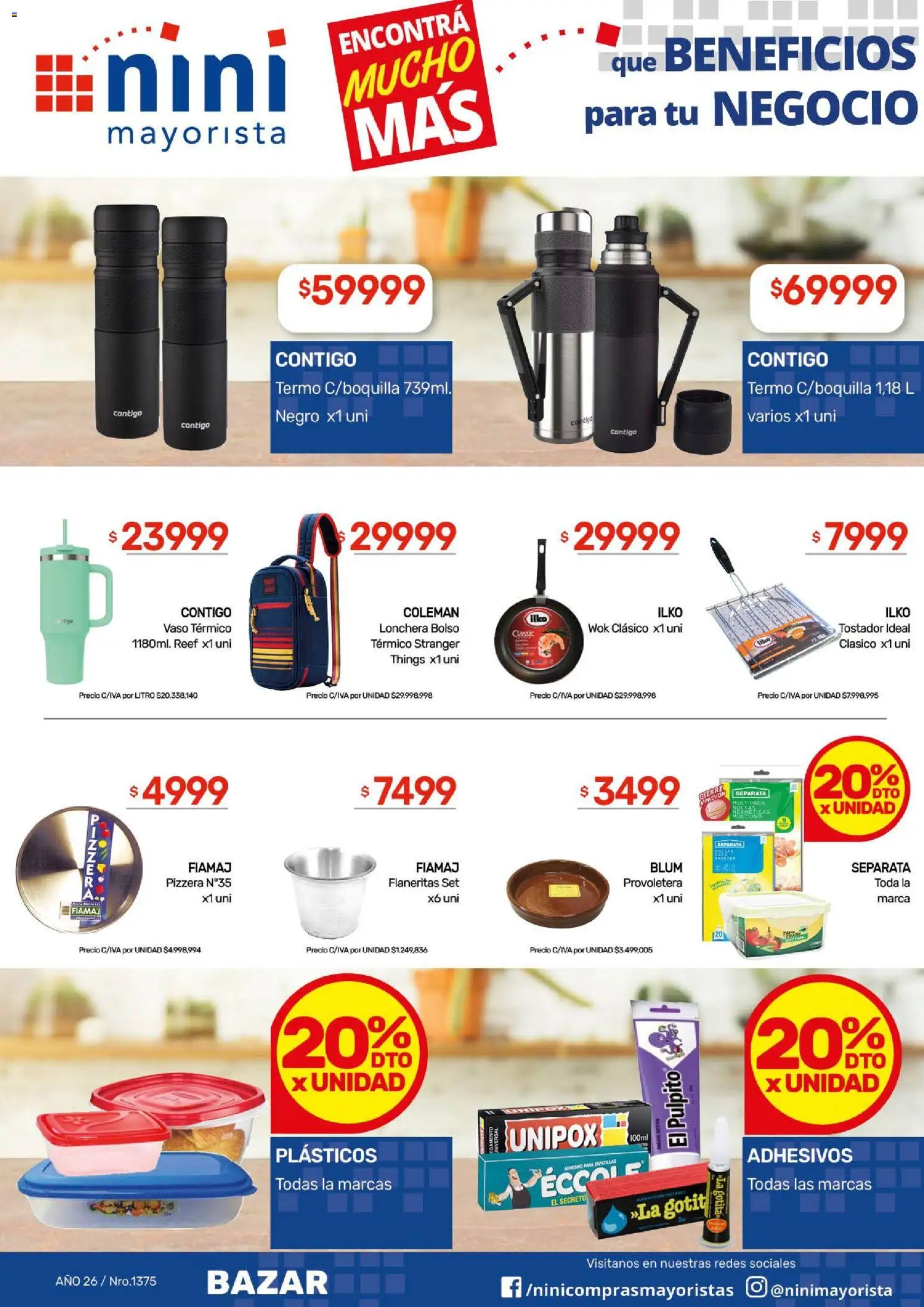 Vista previa del folleto de la tienda NINI Mayorista válido desde el 31/08/2026 