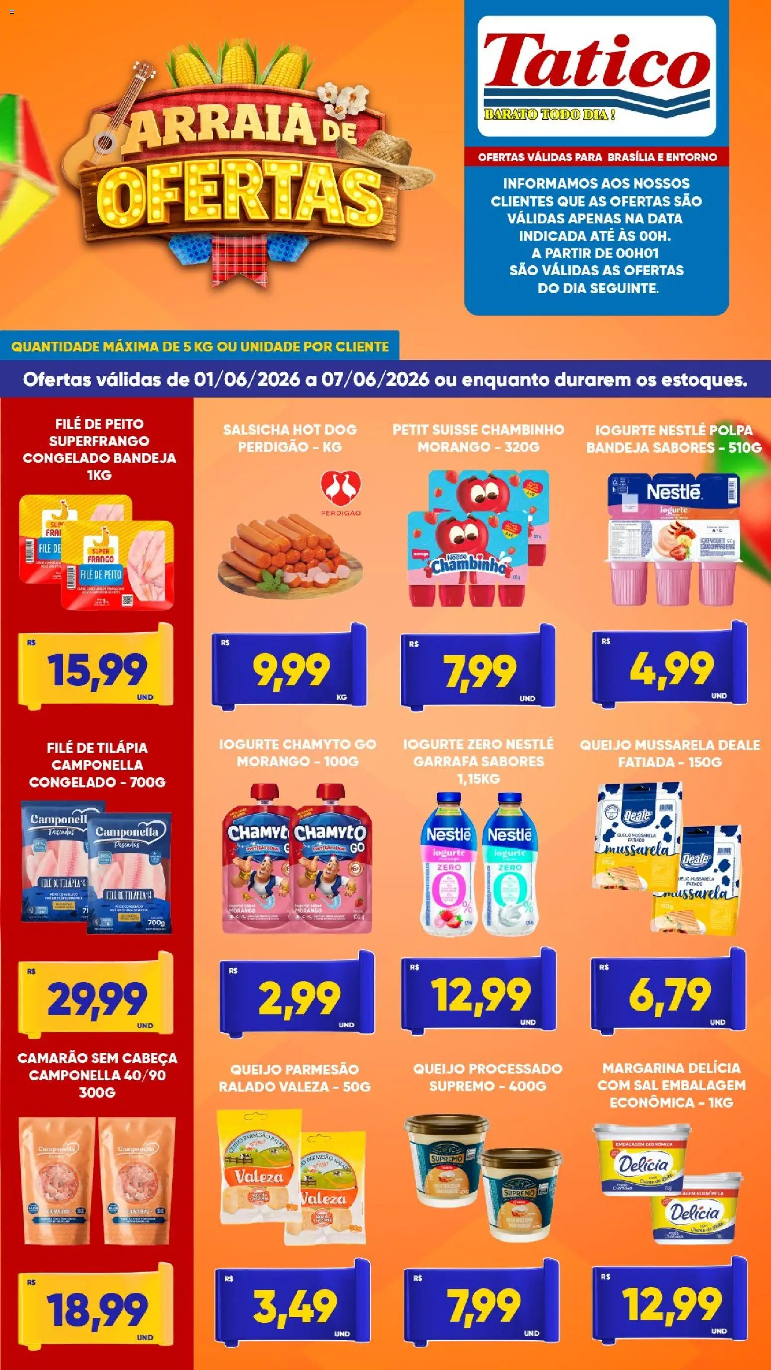 Pré-Visualização do folheto "Tatico - Ofertas da semana" da loja Tatico válido a partir de 01/06/2026