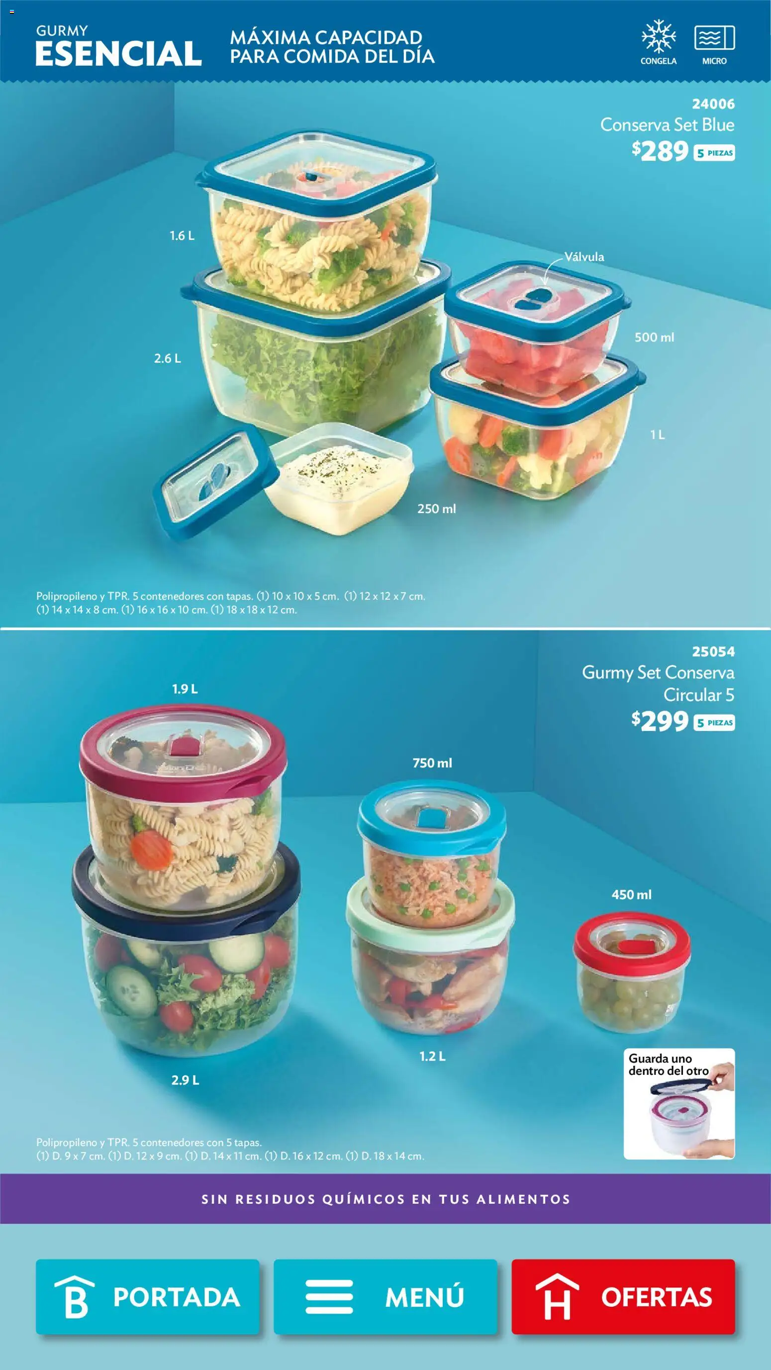 Vista previa las ofertas de la tienda Betterware - Betterware campaña 10 2026 desde el 28/09/2026 - Alimentos, Válvula