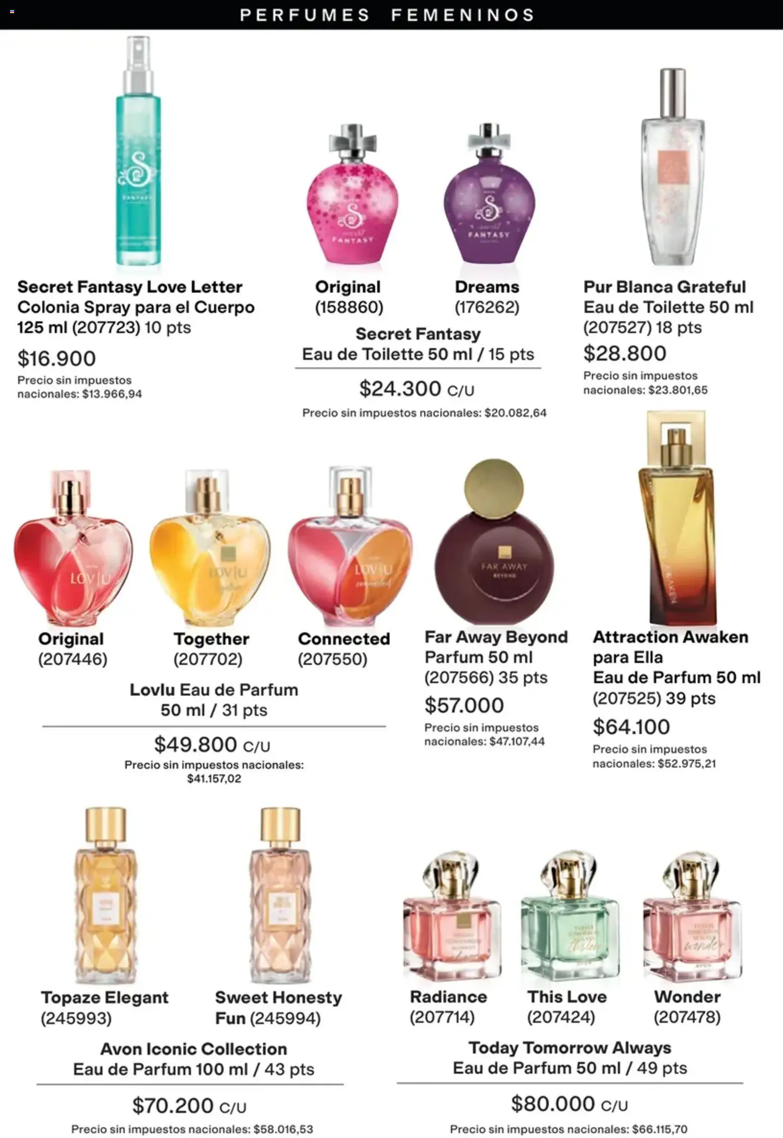 Vista previa del folleto de la tienda Avon válido desde el 01/10/2026 