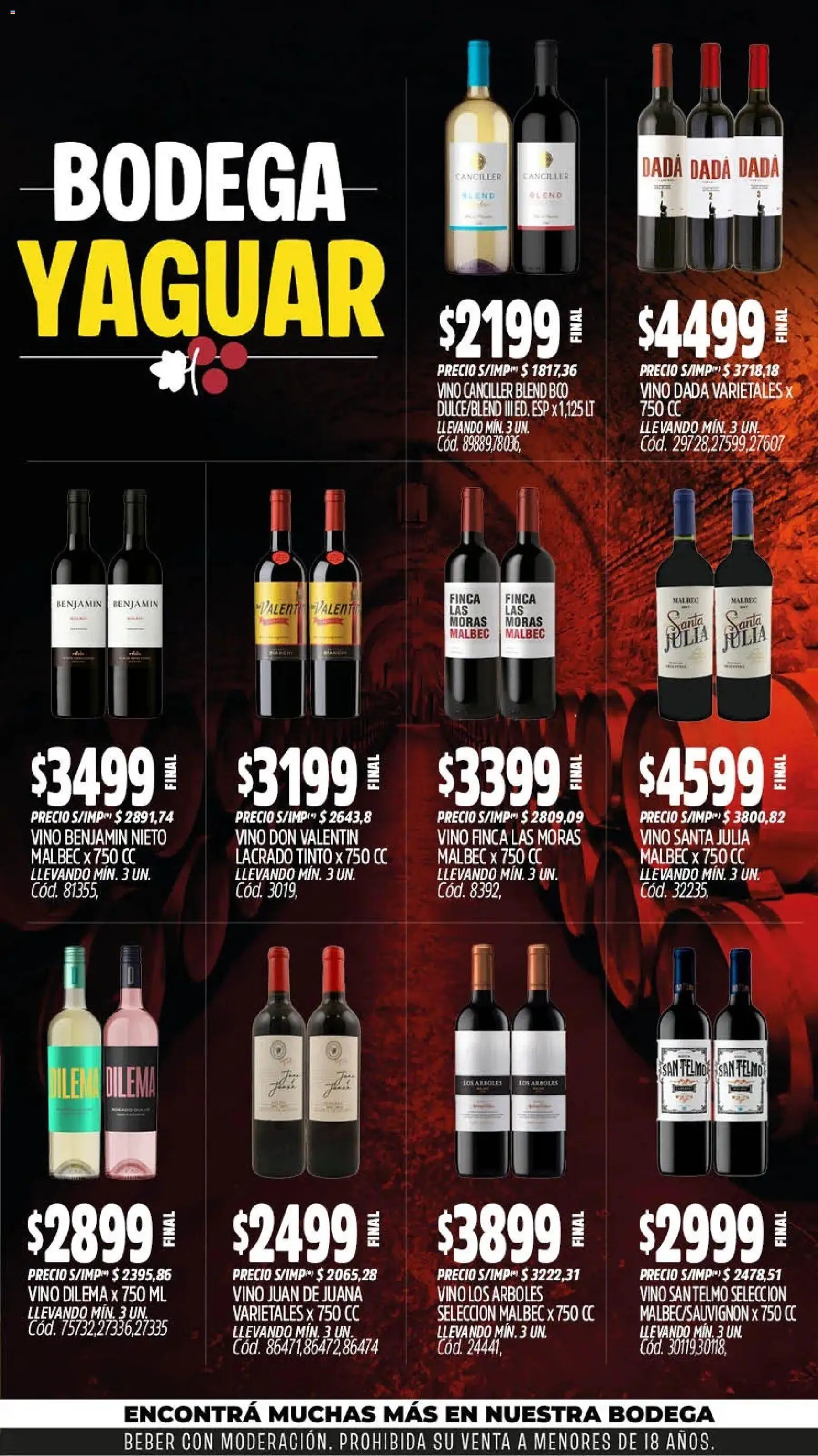 Vista previa del folleto de la tienda Yaguar válido desde el 19/10/2026 