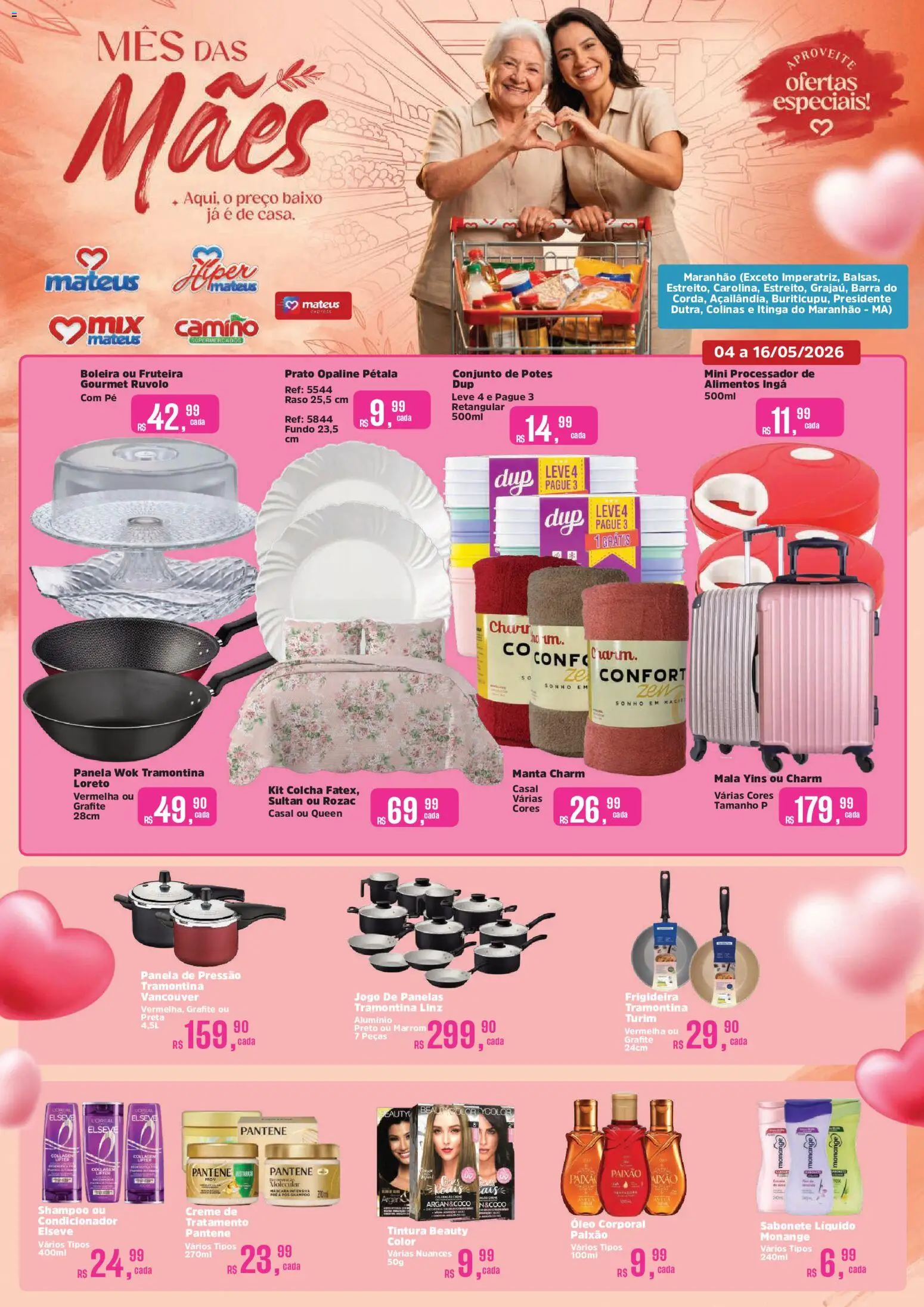 Pré-Visualização do folheto "Mateus ofertas 2ª Edição Revista Mães" da loja Mateus válido a partir de 04/05/2026