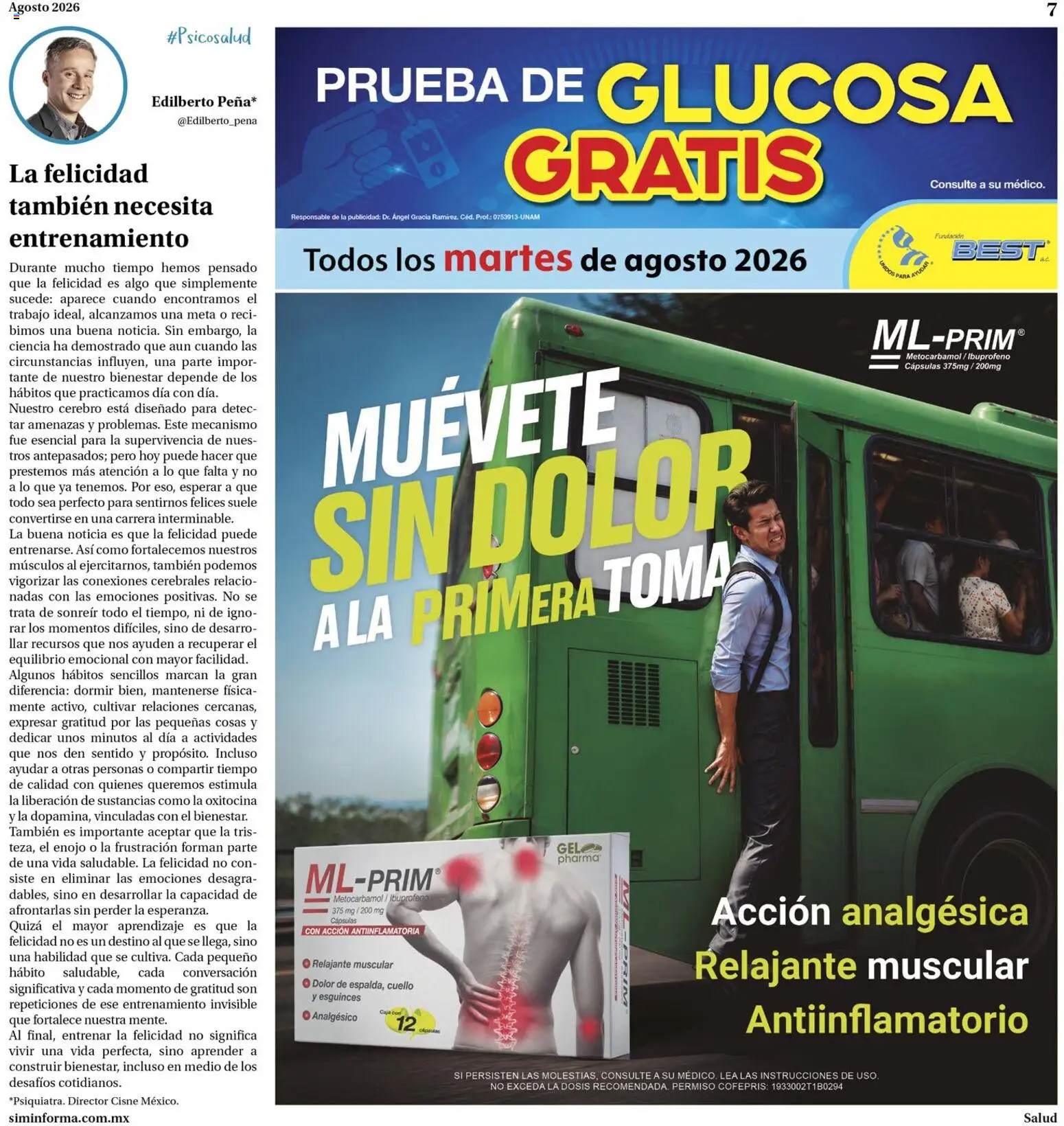 Vista previa las ofertas de la tienda Farmacias Similares - Farmacias Similares catálogo desde el 01/08/2026 