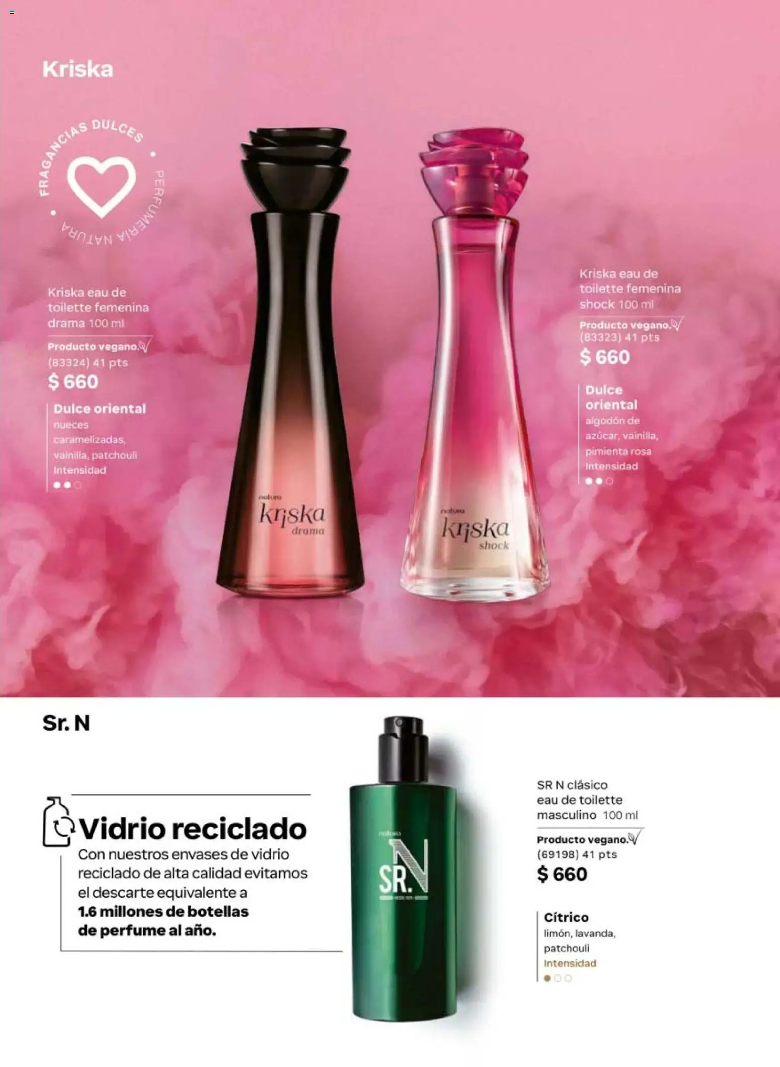 Vista previa las ofertas de la tienda Natura - Natura campaña 6 2026 desde el 02/04/2026 - Perfume, Dulces, Dulce, Pimienta, Algodón, Nueces, Eau de toilette
