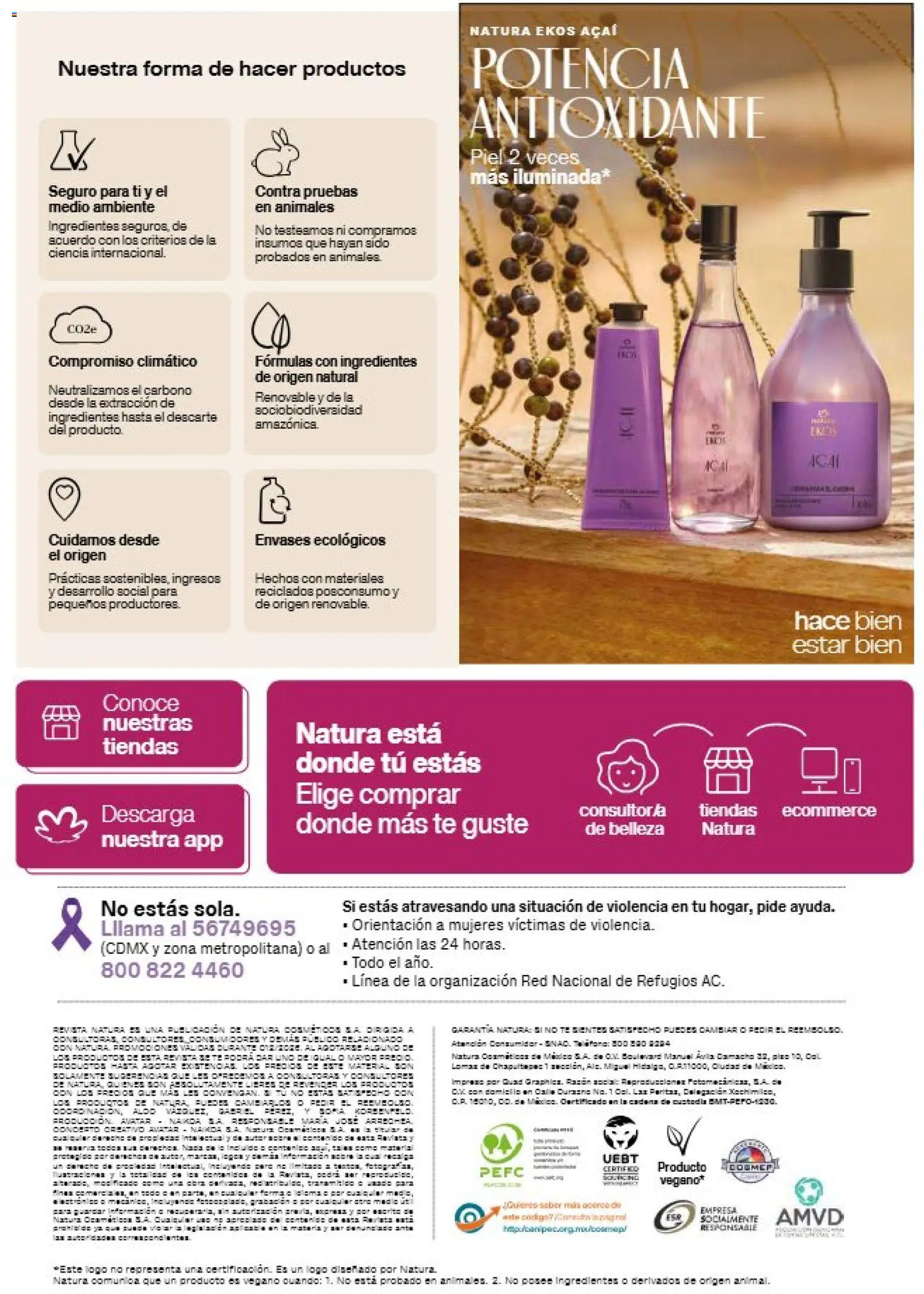 Vista previa las ofertas de la tienda Natura - Natura campaña 13 2026 desde el 21/08/2026 